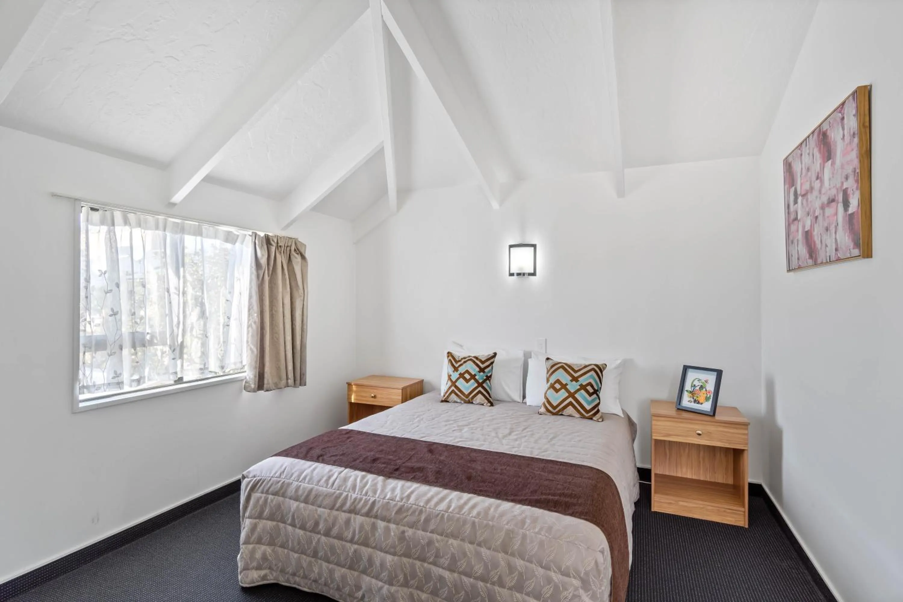 Bedroom, Bed in Ascot Vale Motor Lodge