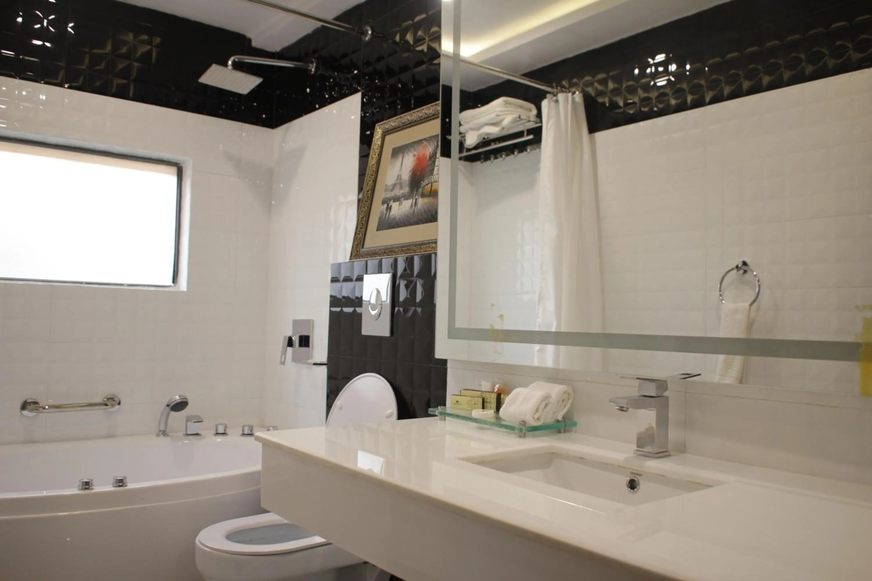 Bathroom in Hilton Suites Lahore