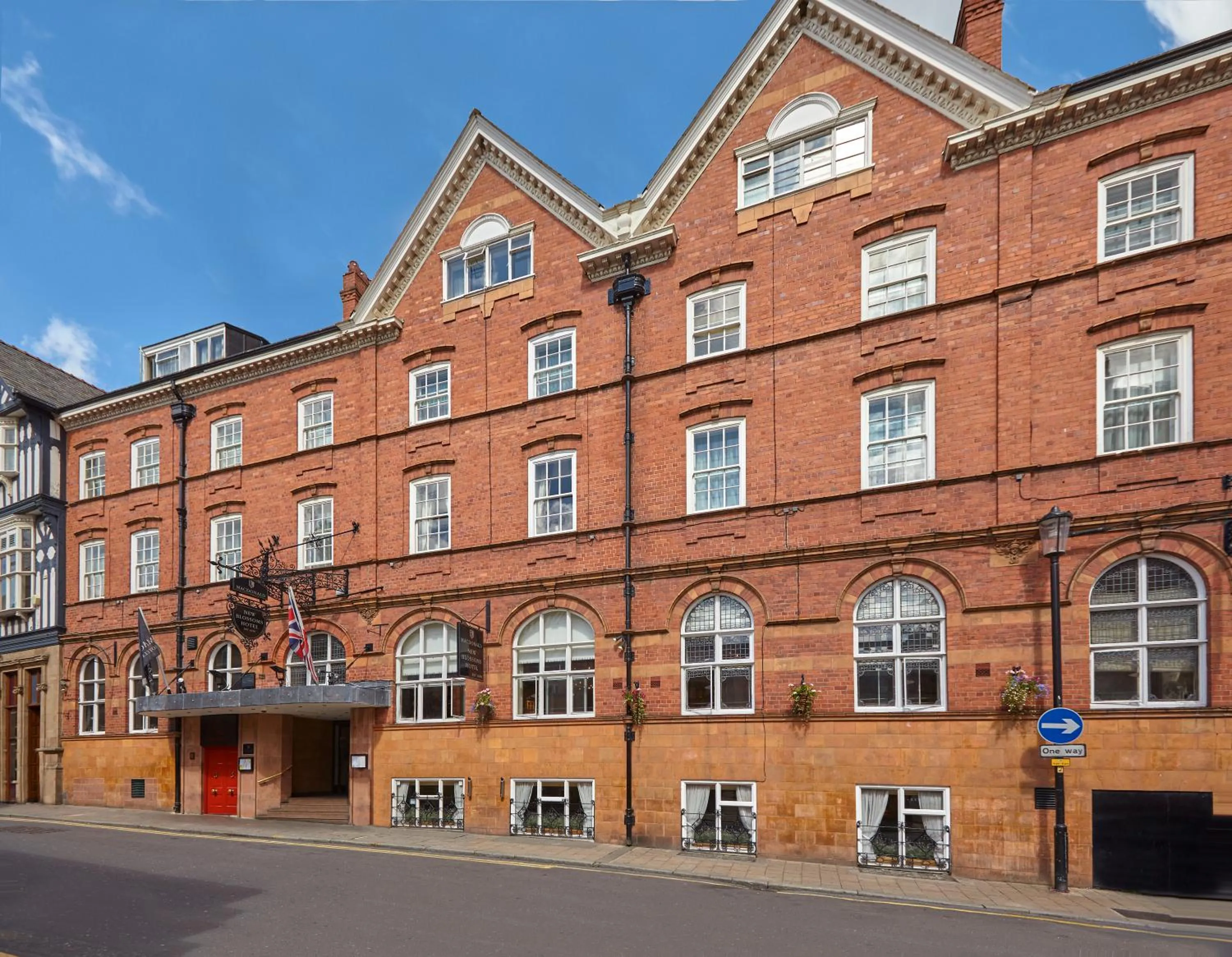Property building in Macdonald New Blossoms Hotel Chester