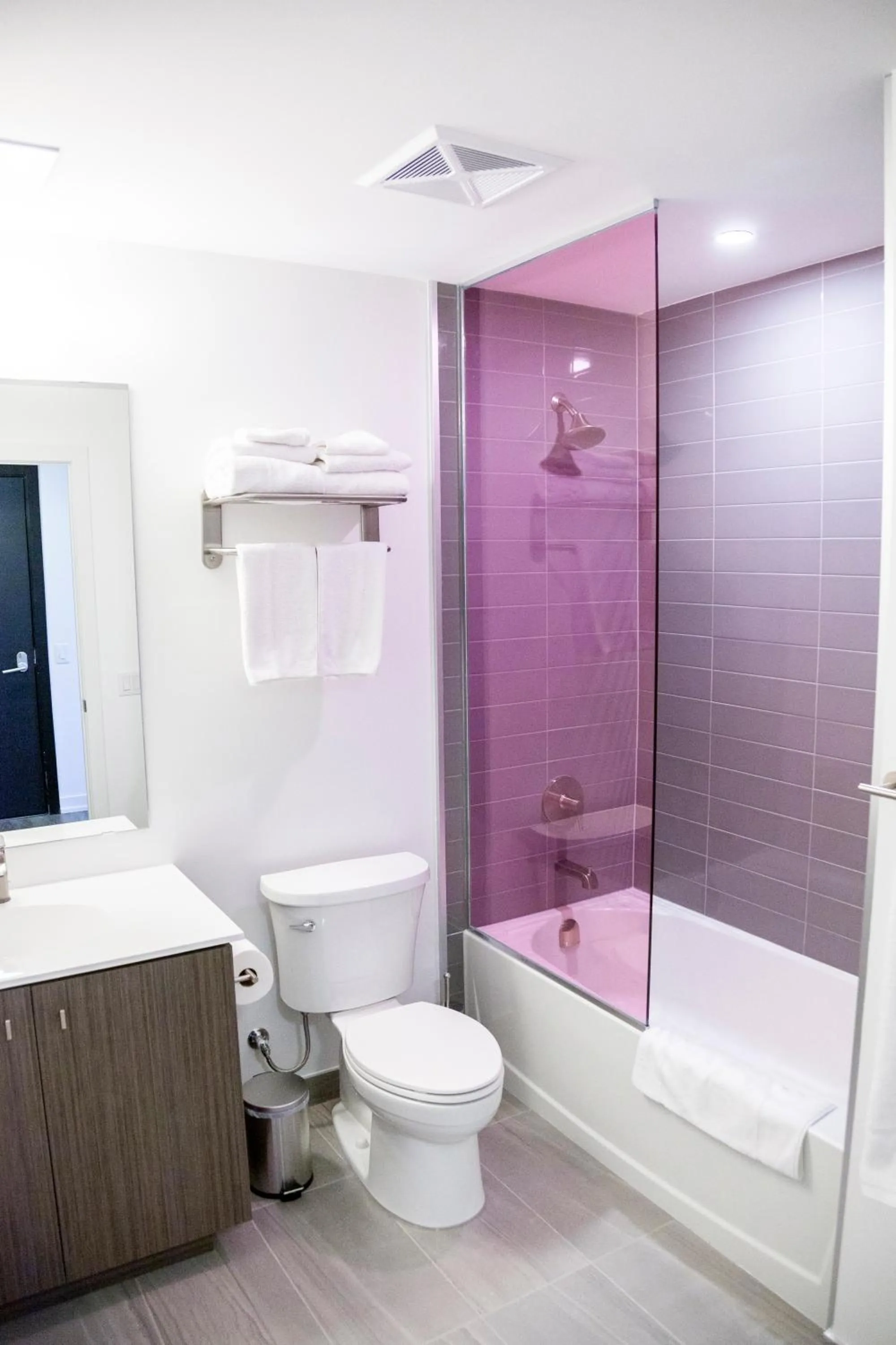 Shower in The Laundry Rooms Station Park Kitchener