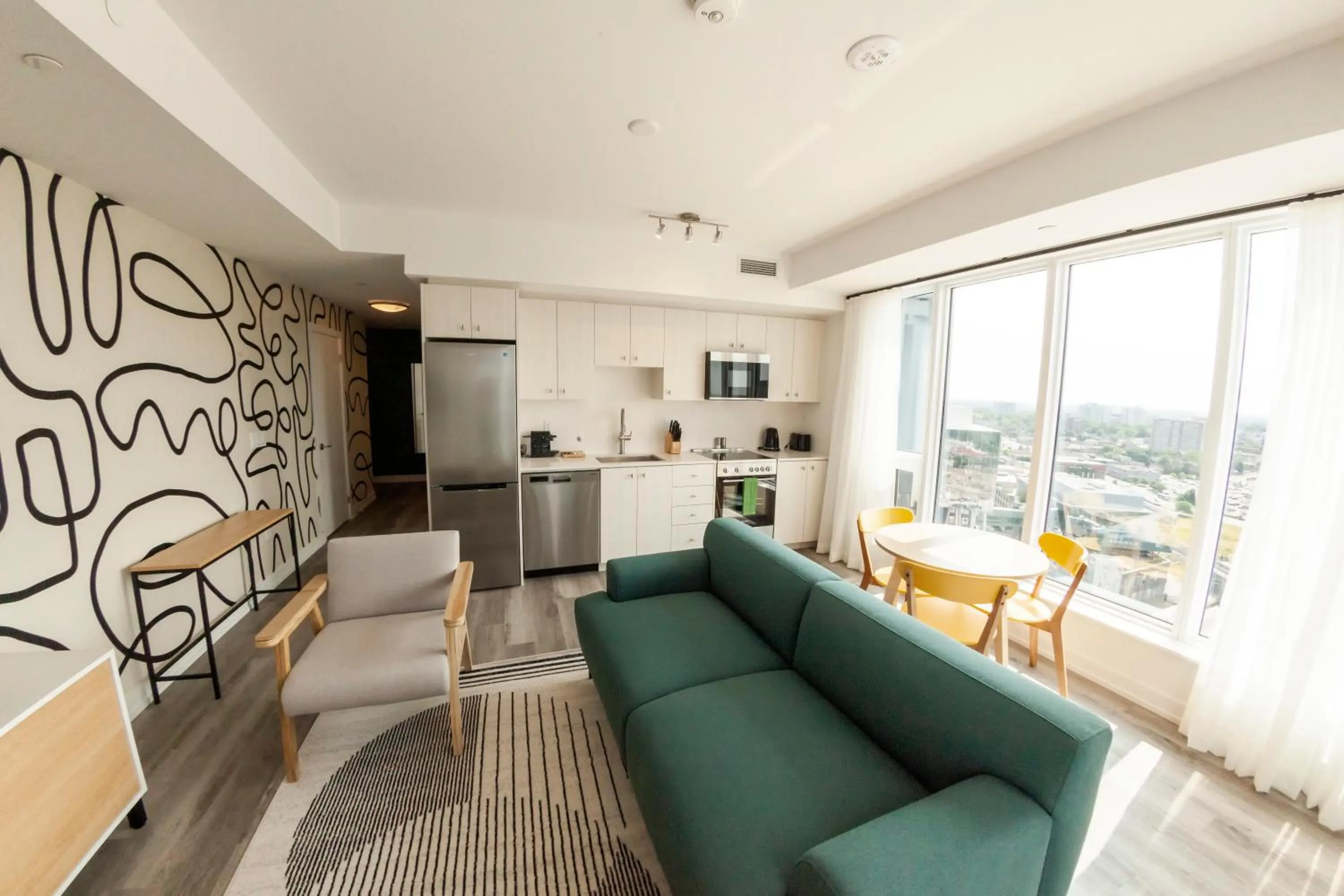 Kitchen or kitchenette in The Laundry Rooms Station Park Kitchener