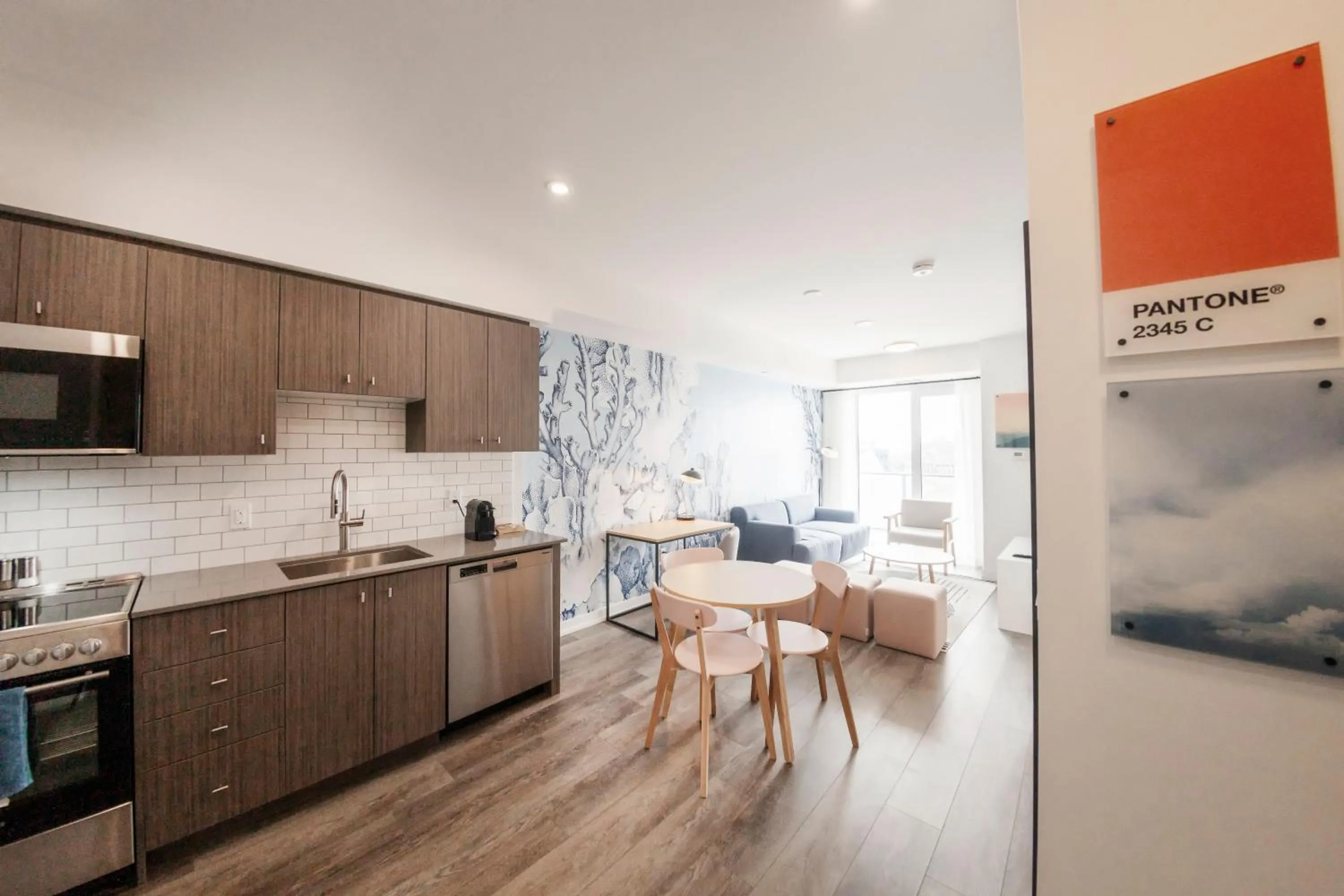 Kitchen or kitchenette in The Laundry Rooms Station Park Kitchener