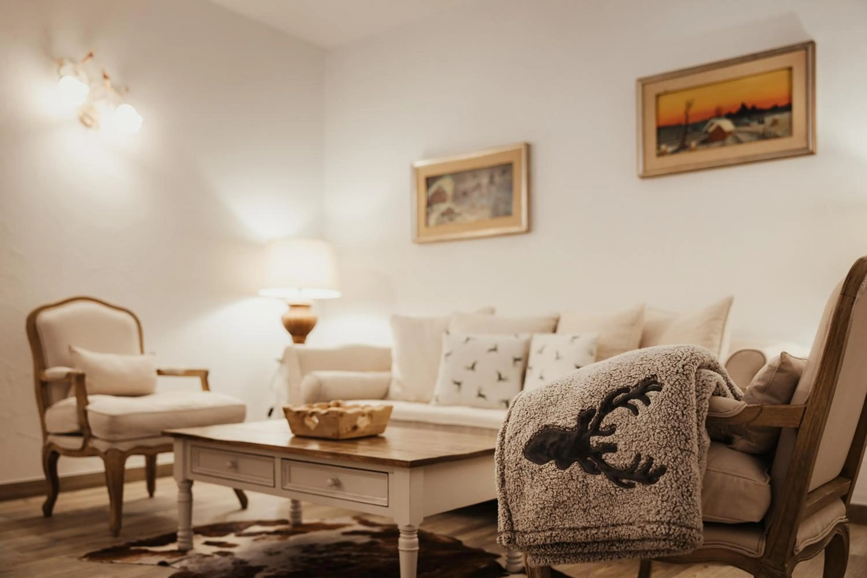 Living room in Hotel Monte Cherz