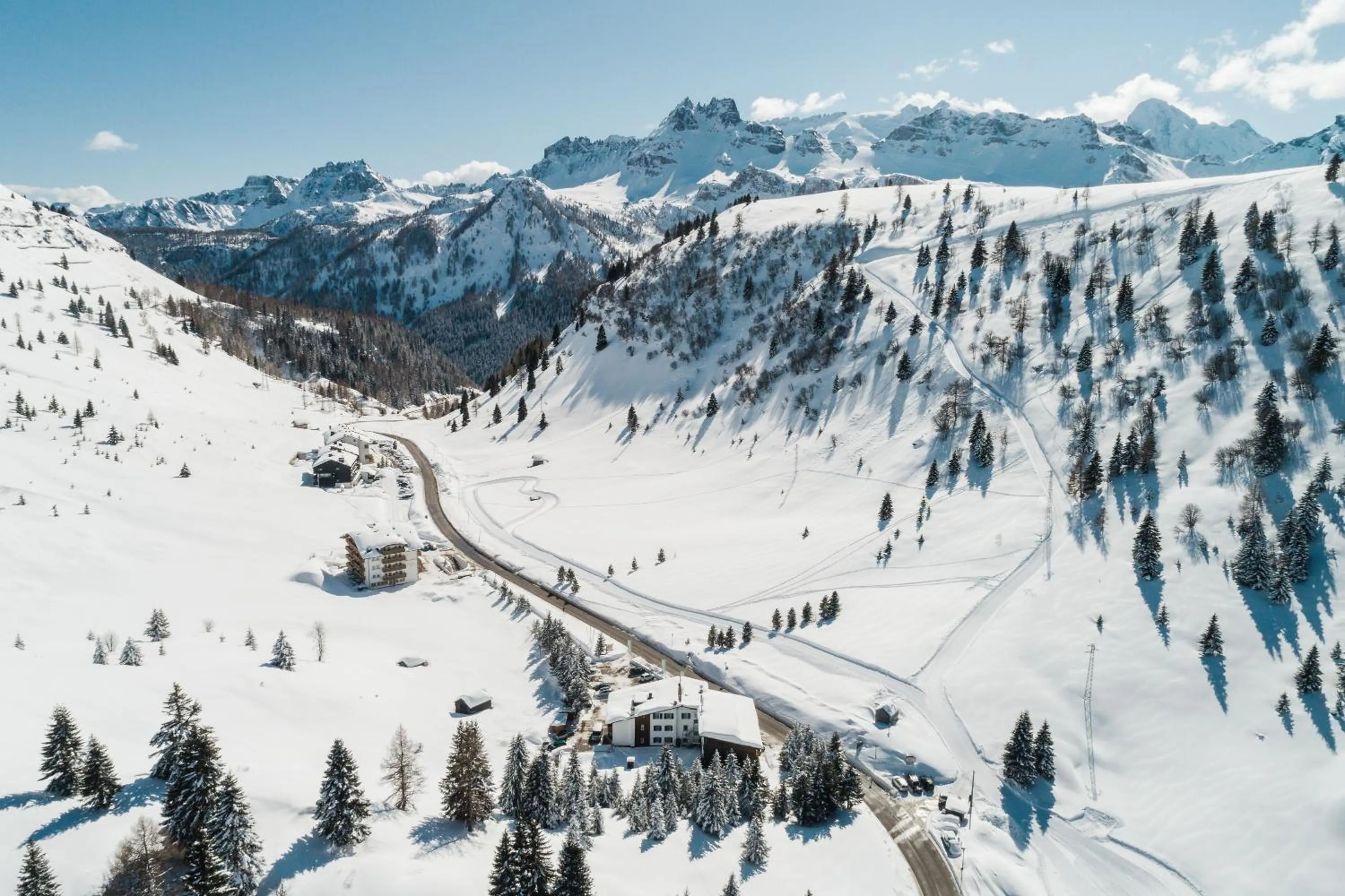 Bird's eye view in Hotel Monte Cherz