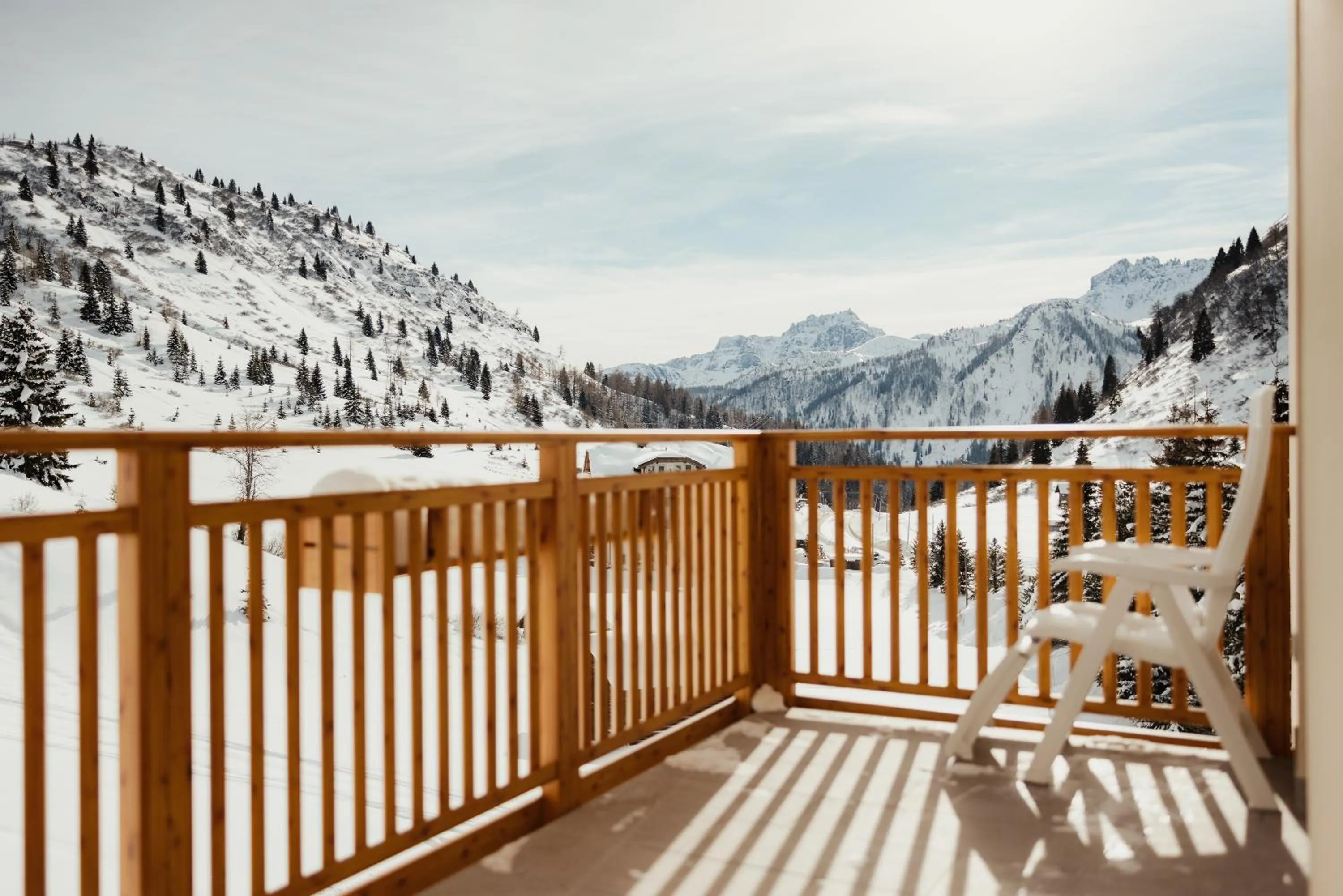 Natural landscape in Hotel Monte Cherz