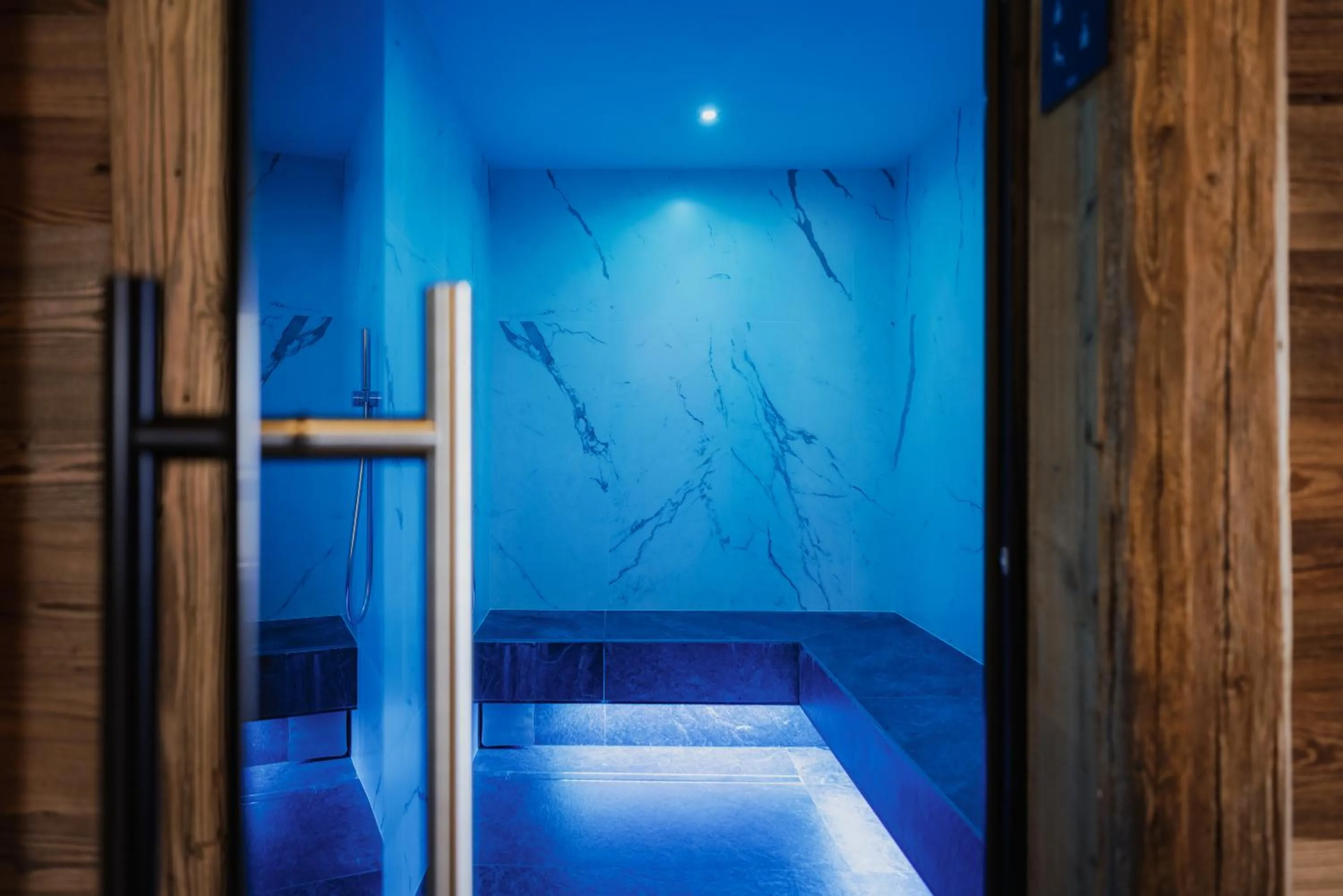 Sauna, Bed in Hotel Monte Cherz