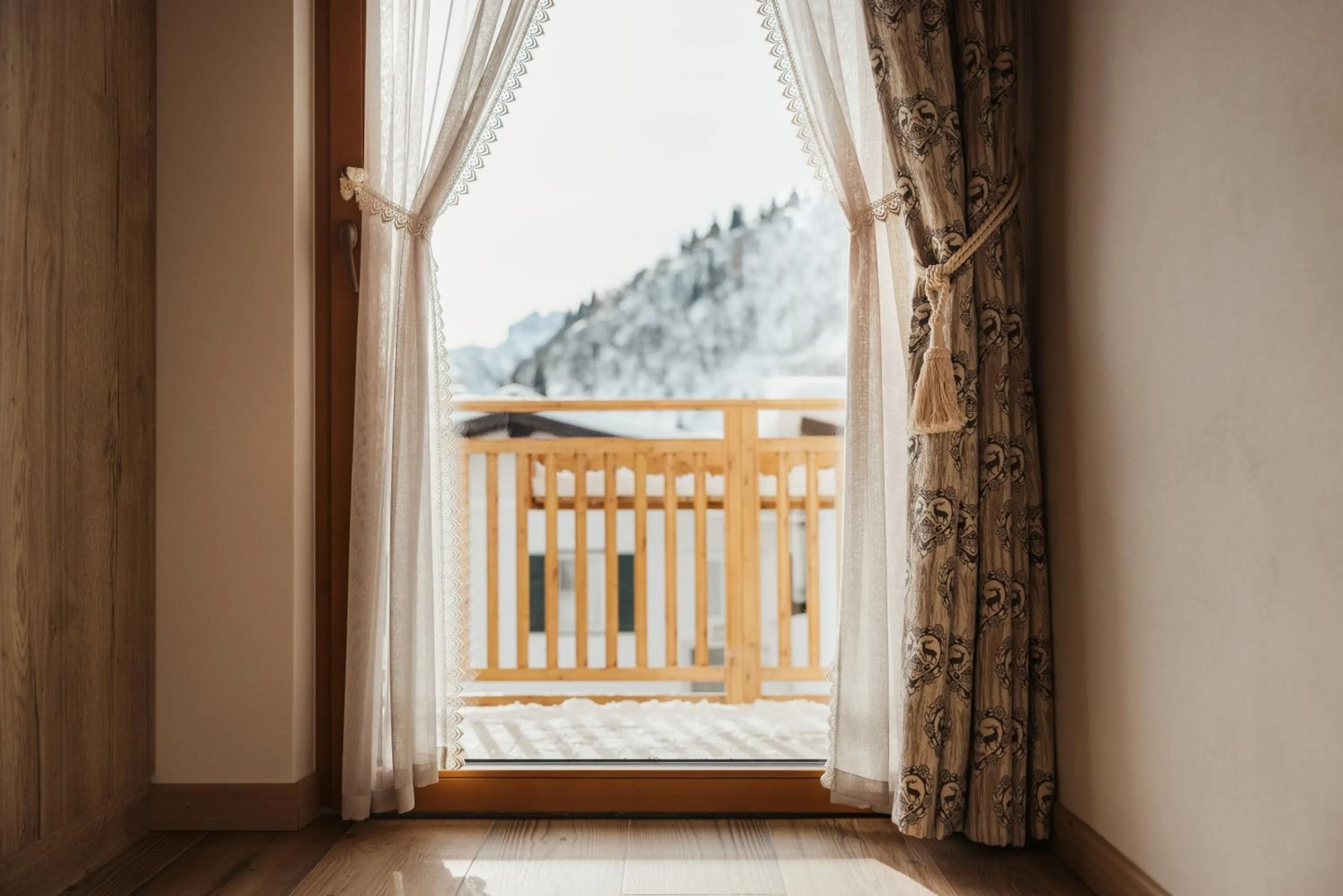 Natural landscape in Hotel Monte Cherz
