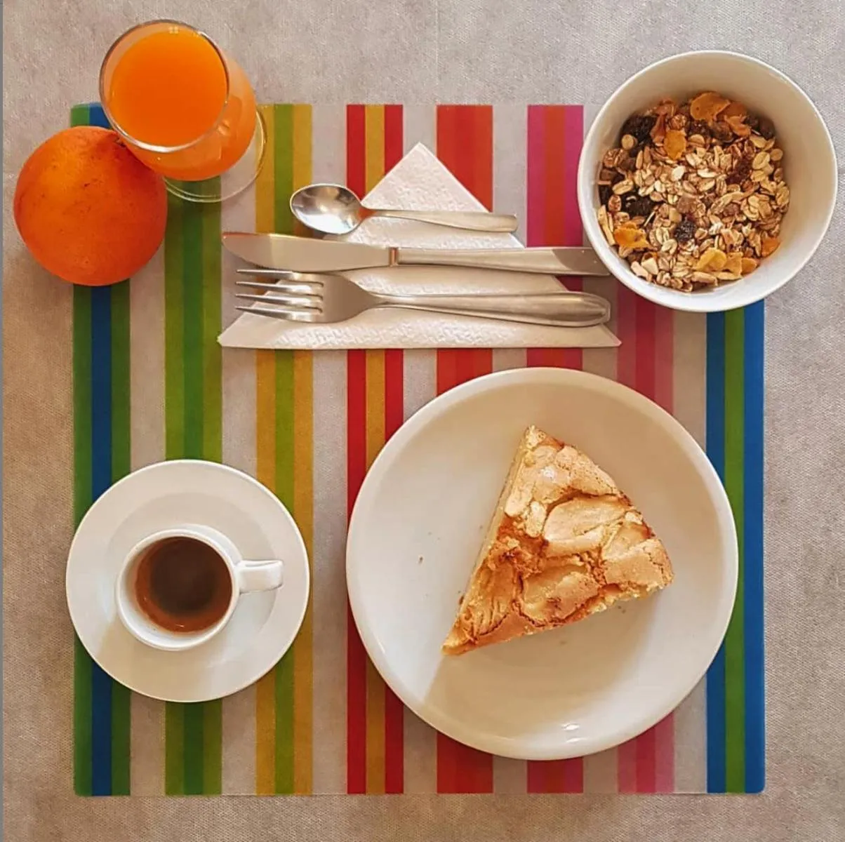 Breakfast in La Residenza del Reginale