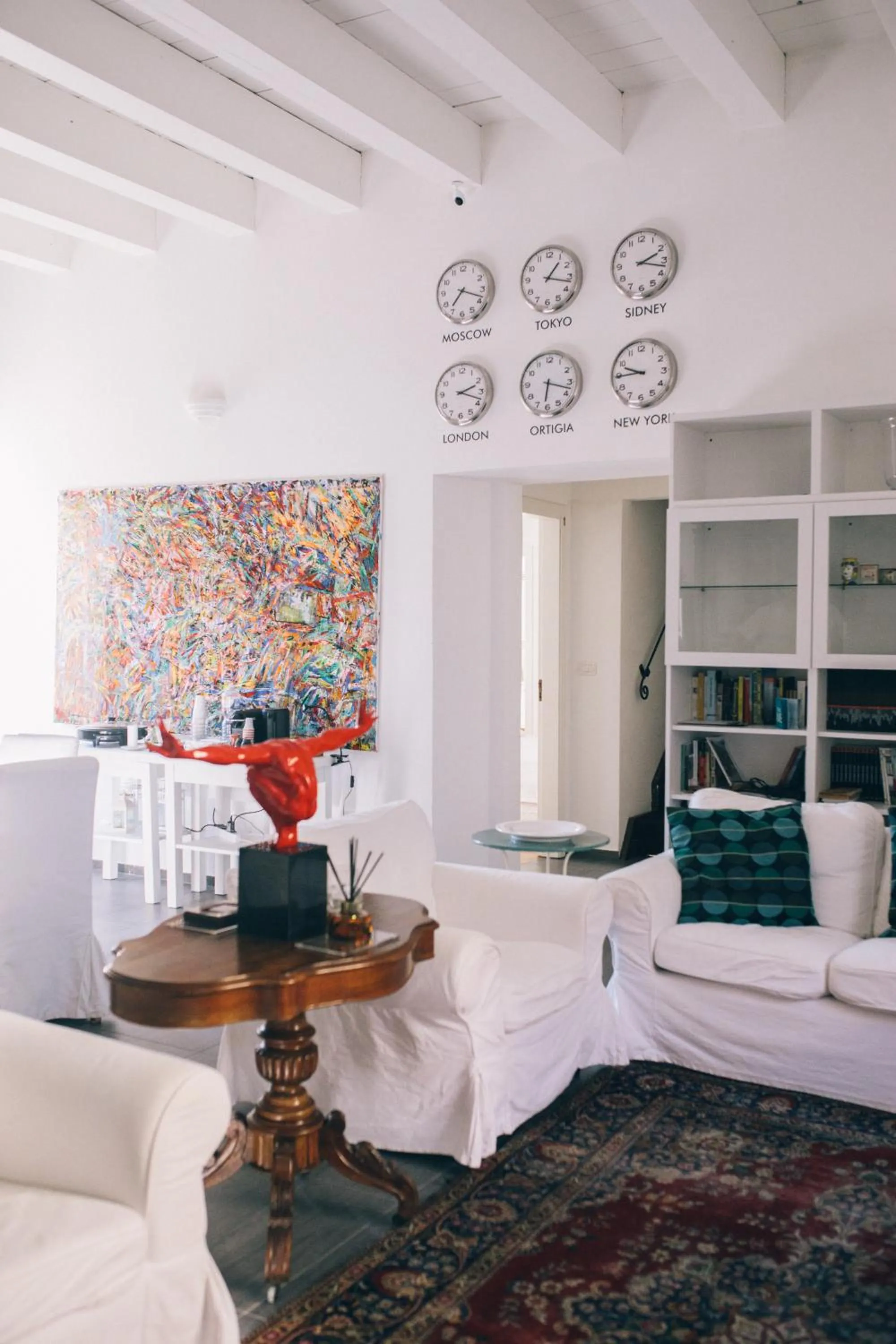 Communal lounge/ TV room, Bed in La Residenza del Reginale