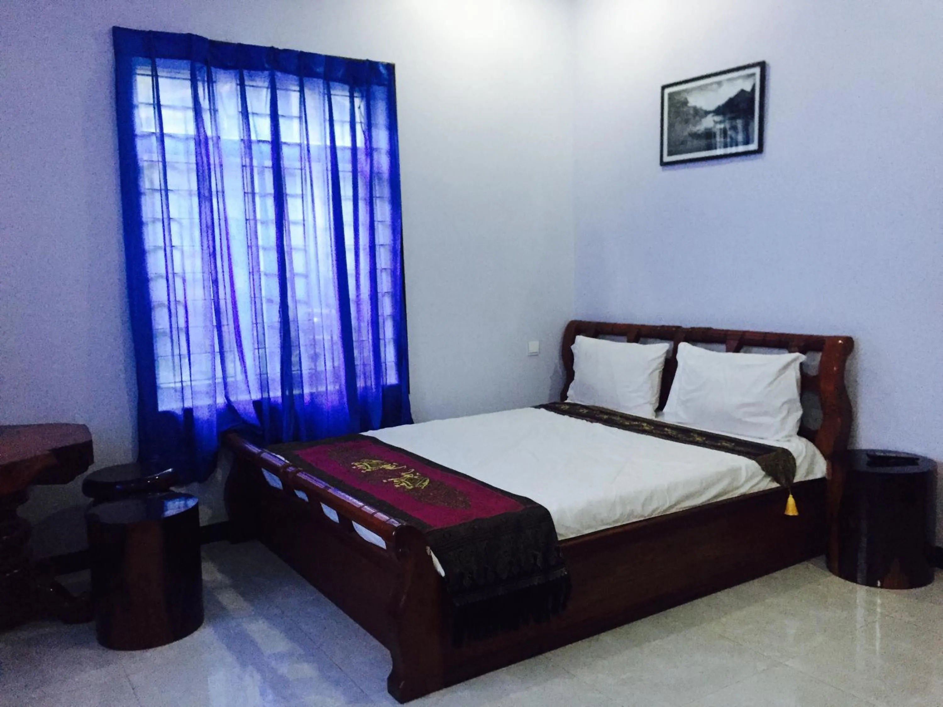 Bedroom, Bed in Sophat Villa