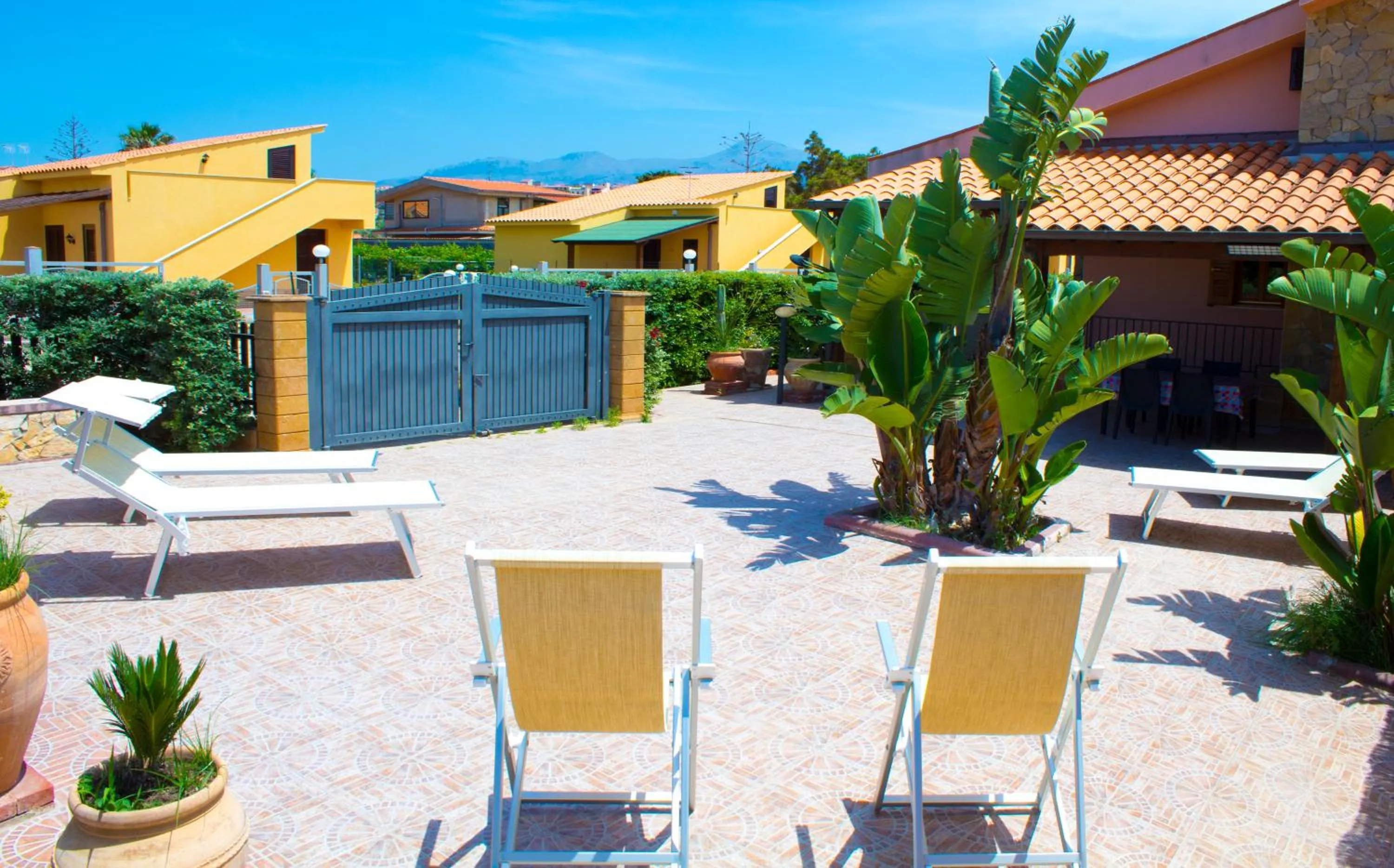 Garden view in Costa Mediterranea Holiday Homes