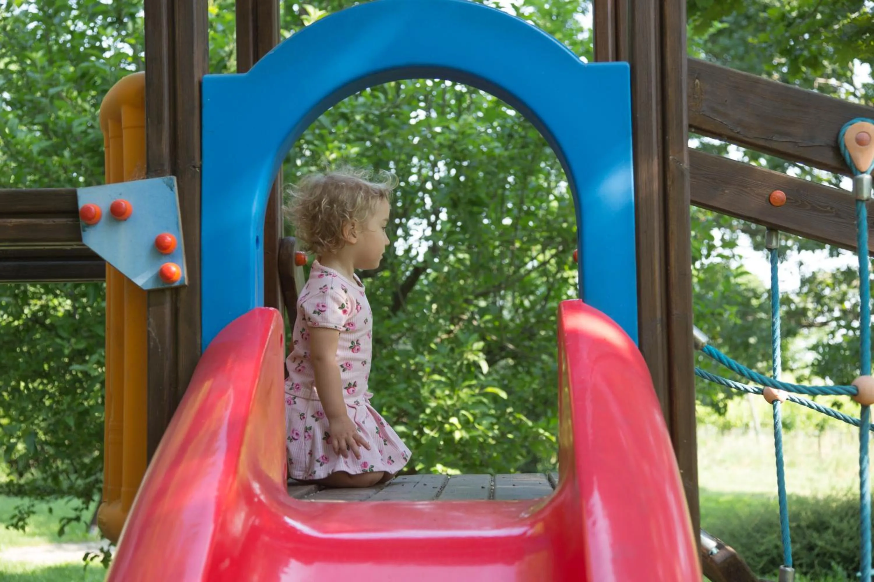 Children play ground in Agriturismo Il Brugnolo