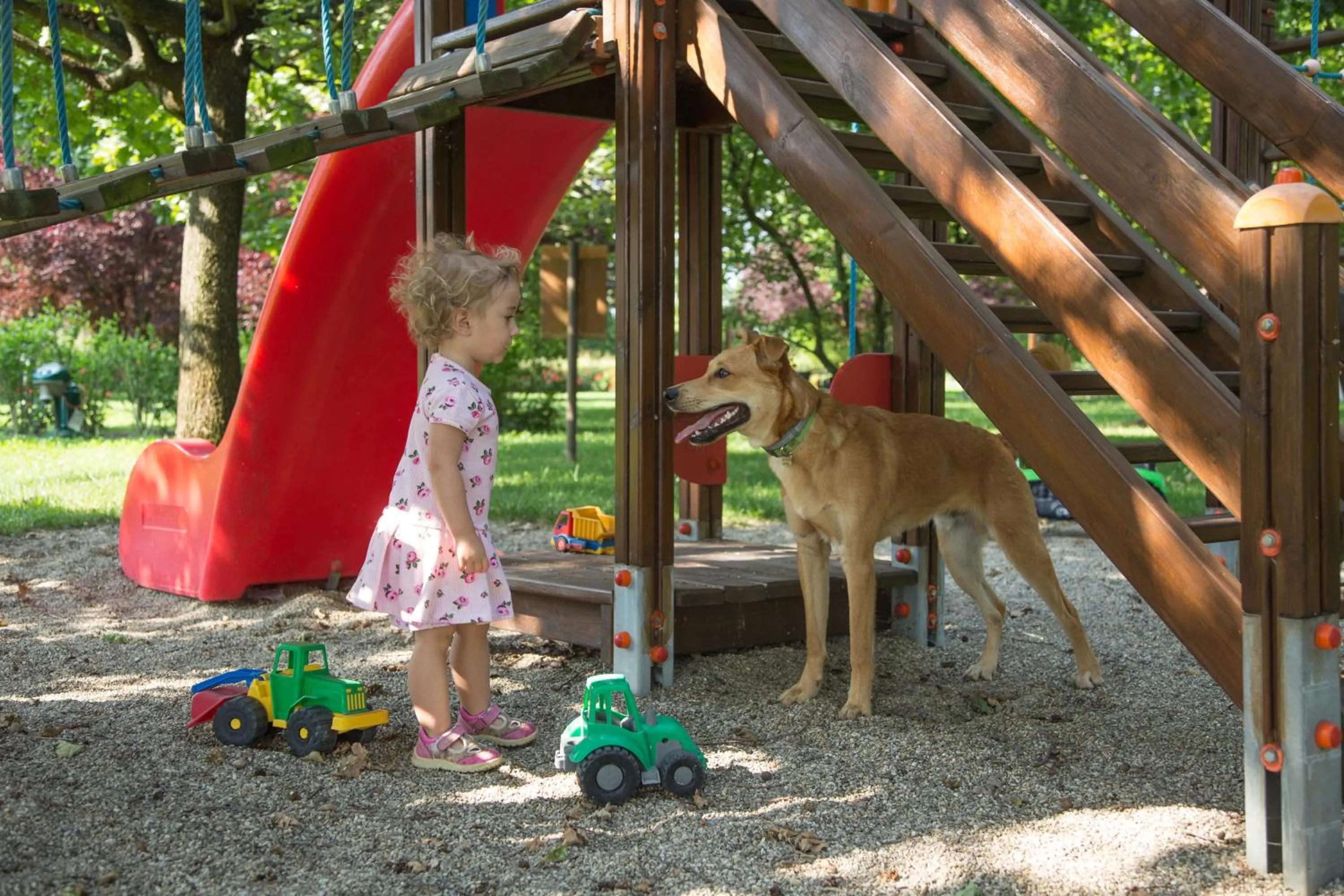 Children play ground in Agriturismo Il Brugnolo