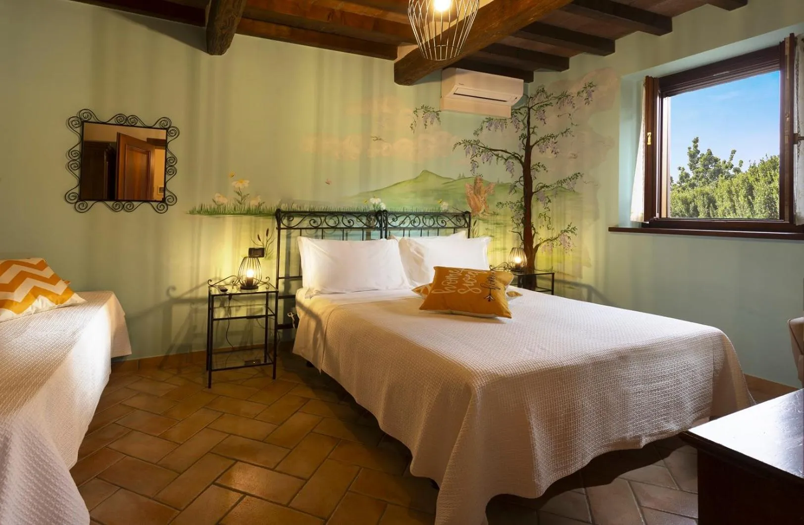 Photo of the whole room, Bed in Agriturismo Il Brugnolo