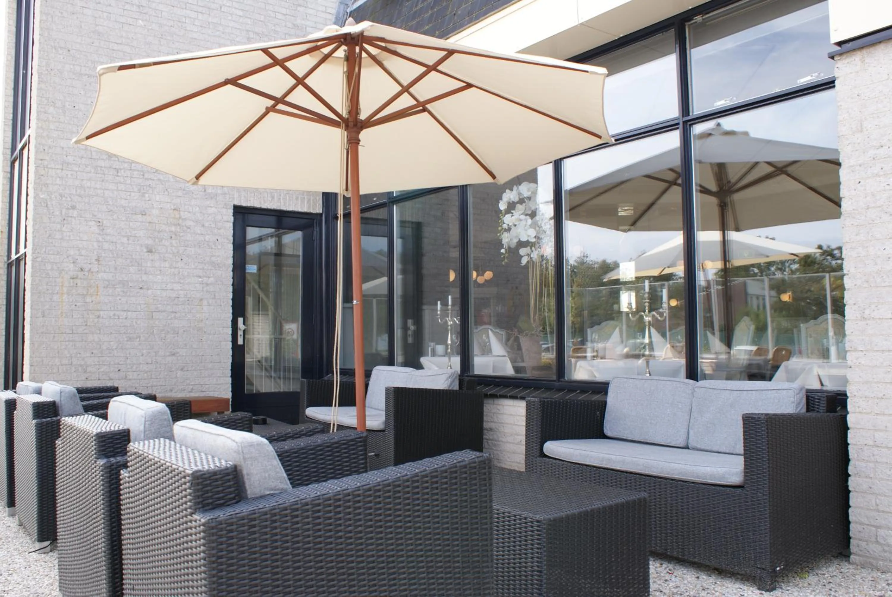 Balcony/Terrace in Fletcher Hotel - Restaurant Nieuwvliet Bad