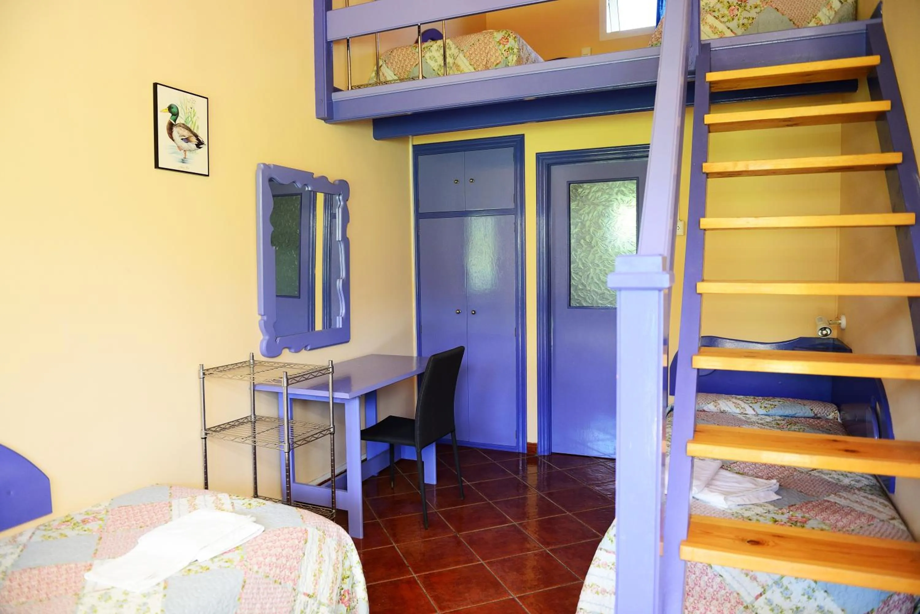 Bed in Albergue Finca El Mazo