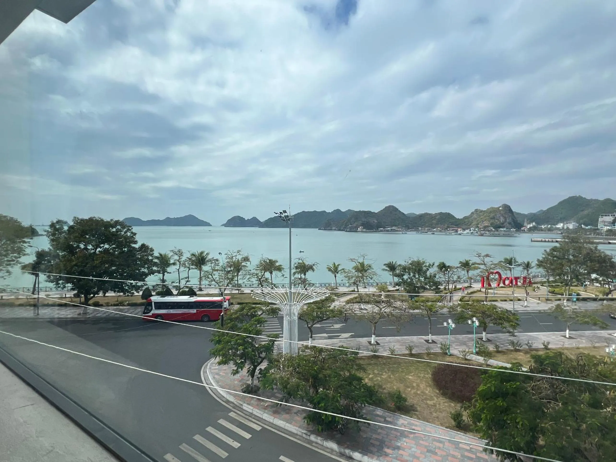 Sea view in Lang Chai Hotel Cat Ba