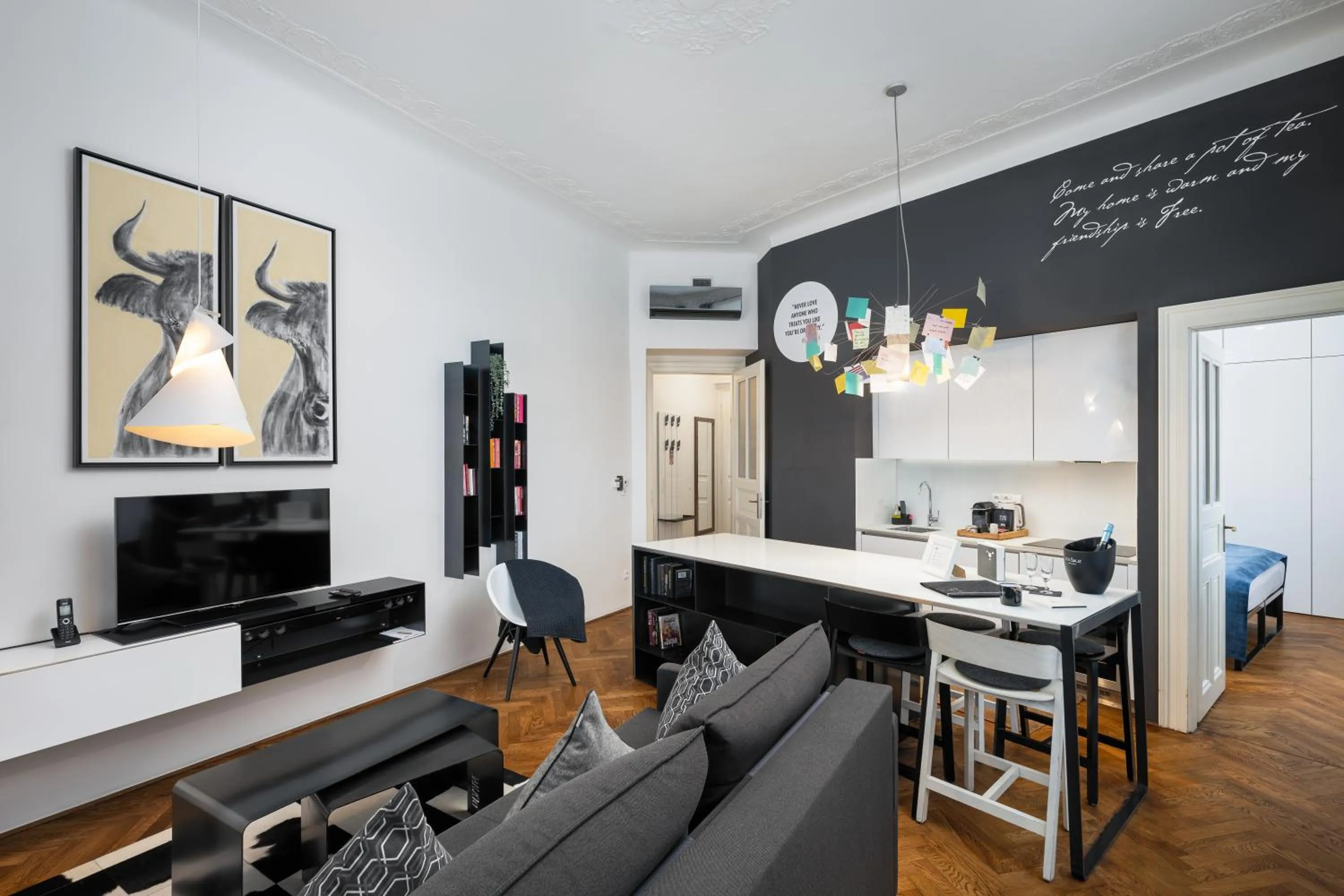 Living room in MOOo Downtown