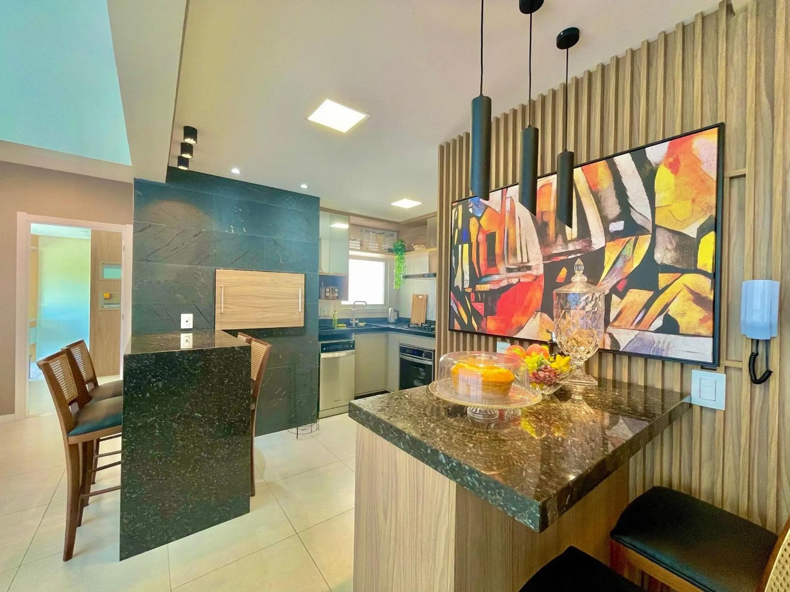 Lounge or bar in Atlântida Green Square - 408B