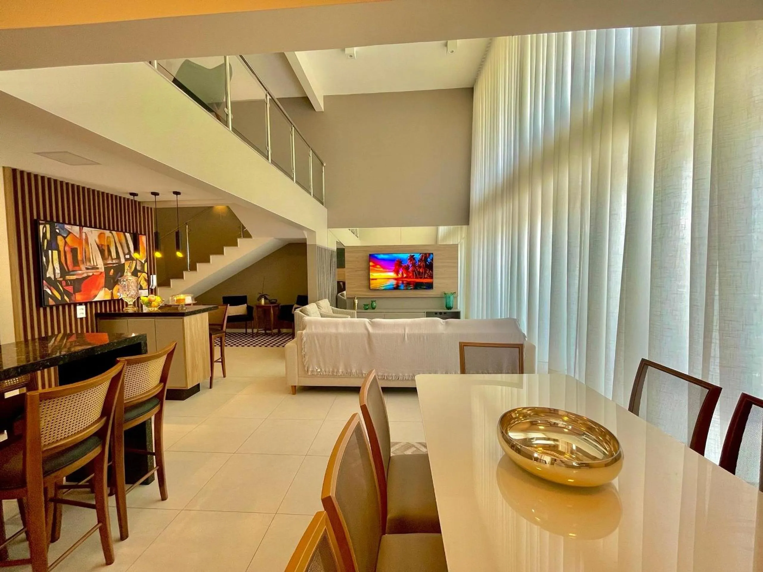 Dining area in Atlântida Green Square - 408B