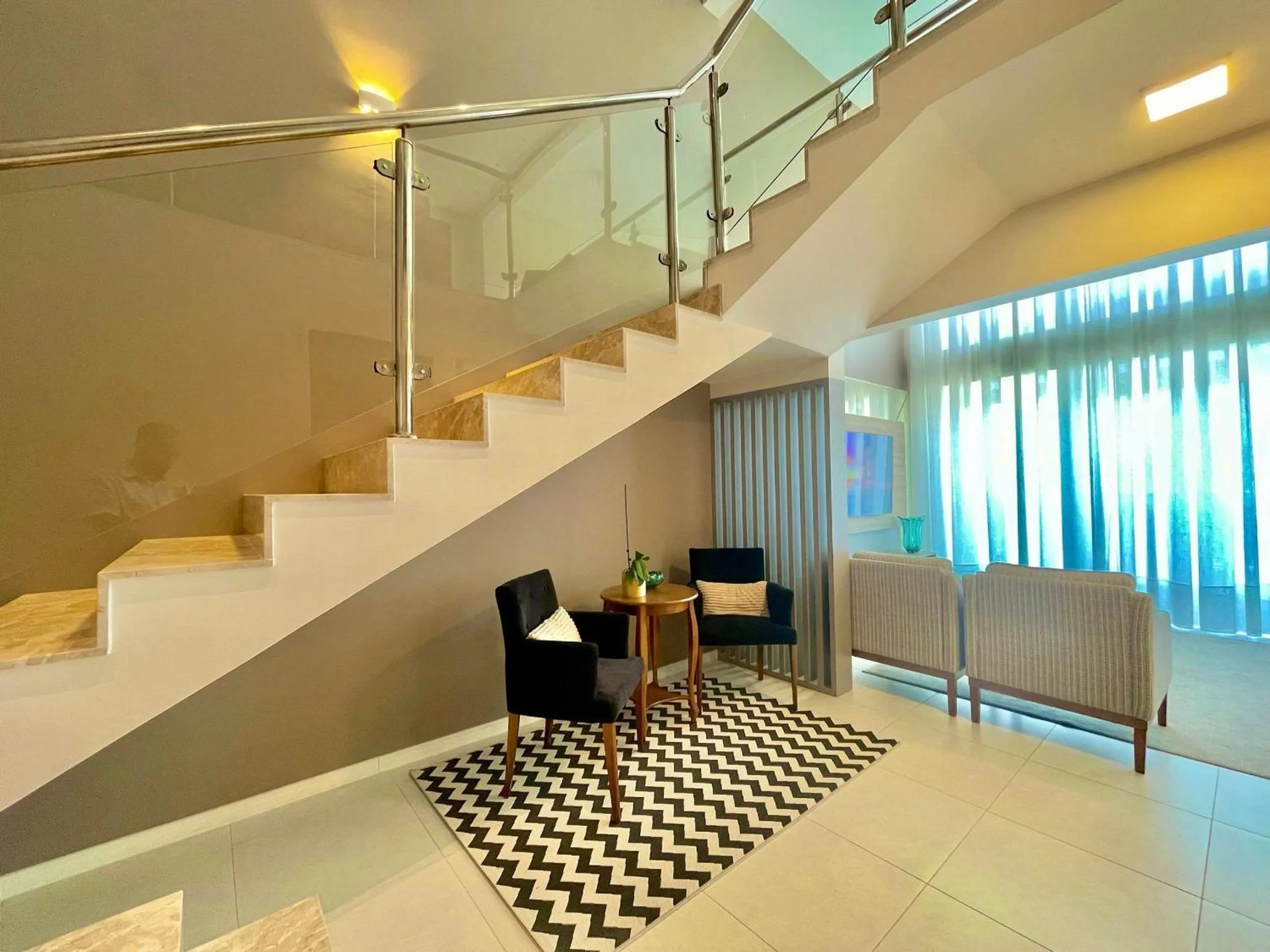 Living room in Atlântida Green Square - 408B