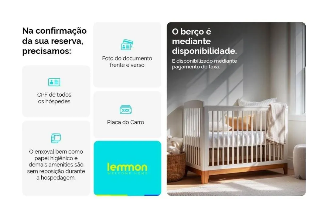 Area and facilities in Atlântida Green Square - 408B