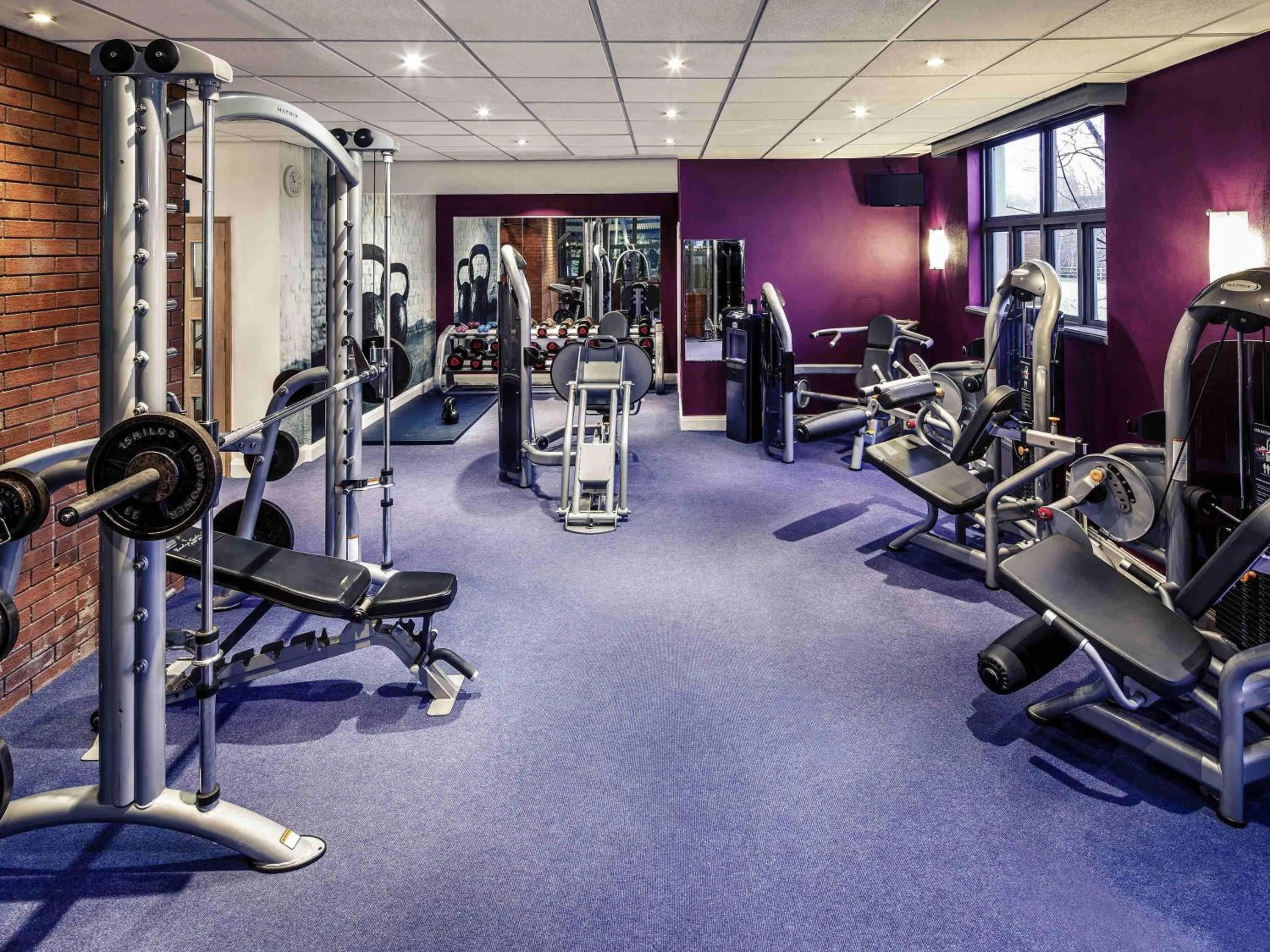 Fitness centre/facilities in Mercure Chester Abbots Well Hotel