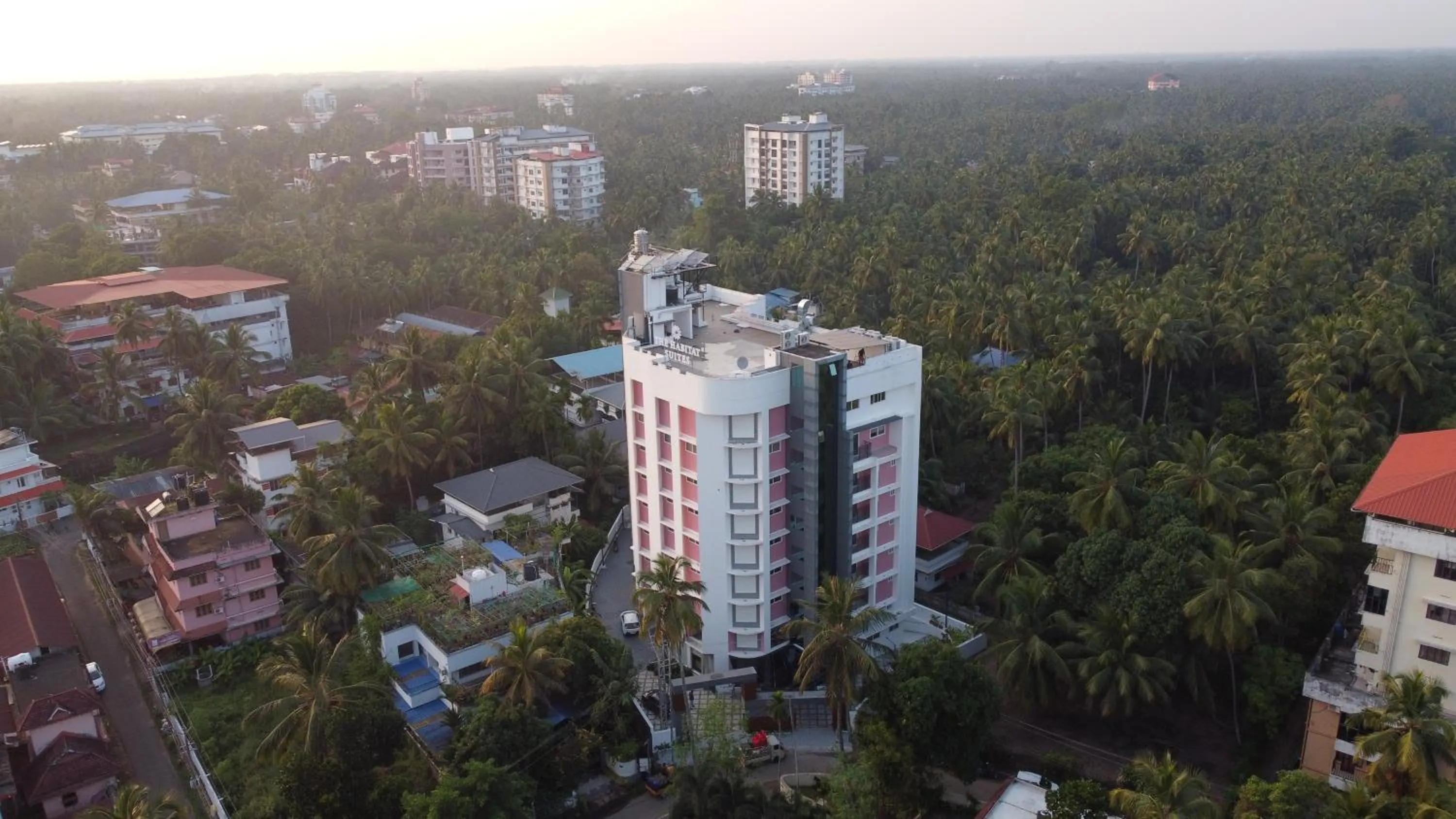 Natural landscape in The Habitat Suites-Walkable distance to Guruvayoor temple