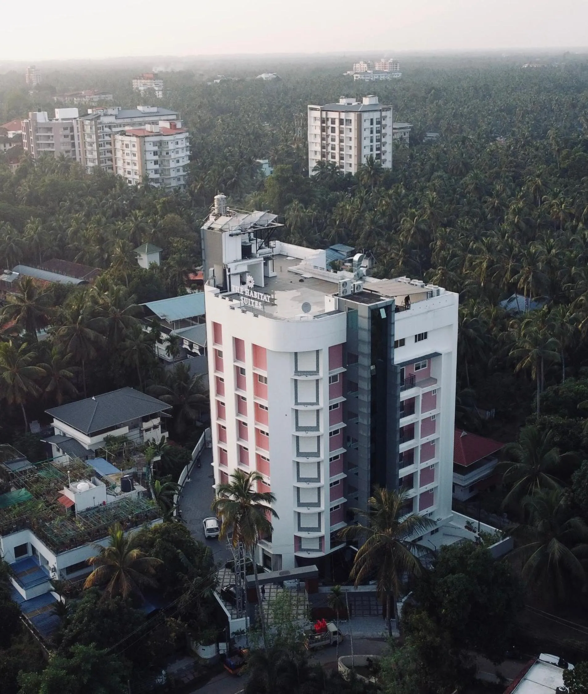 Property building in The Habitat Suites-Walkable distance to Guruvayoor temple