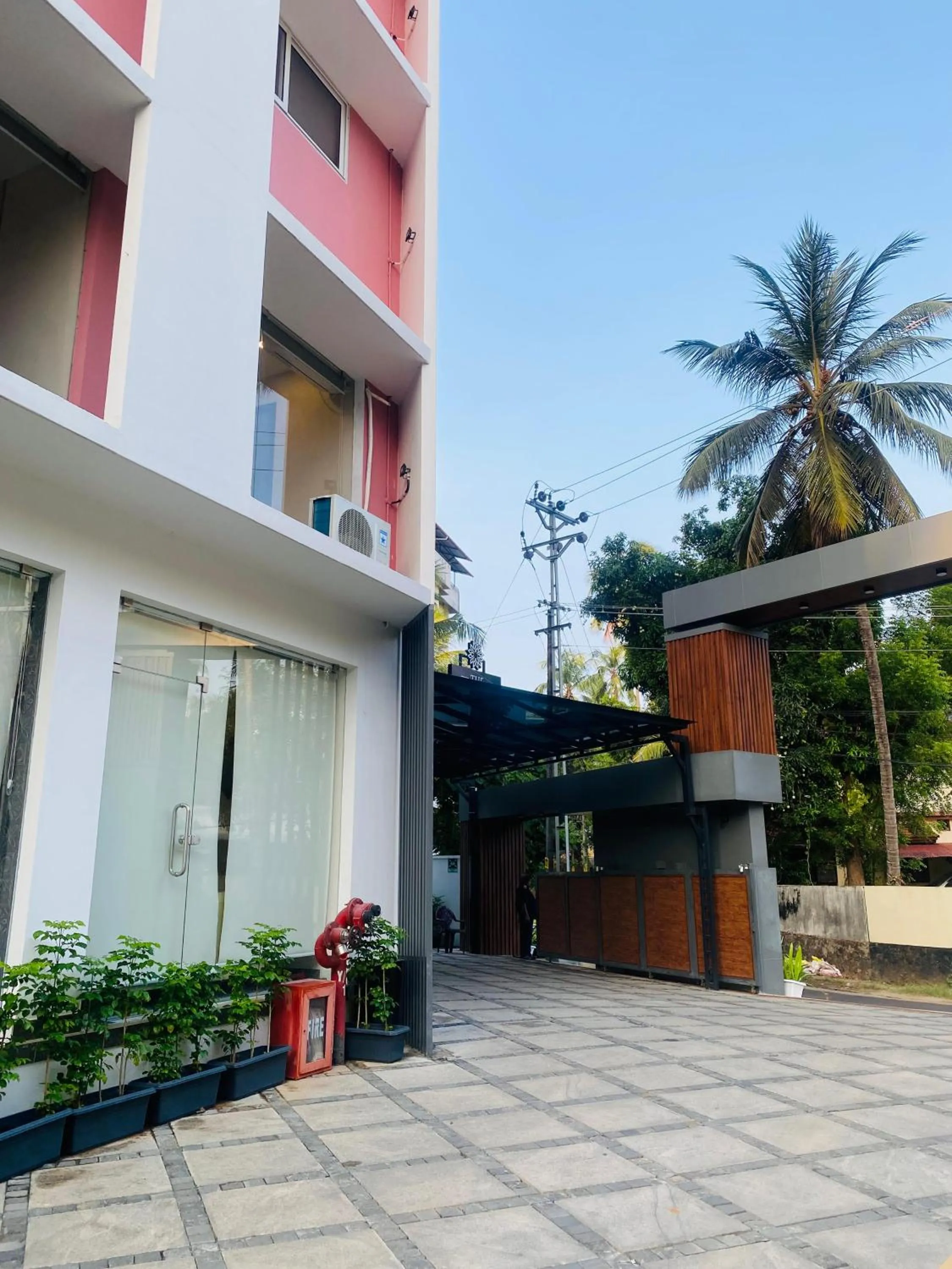 Property building in The Habitat Suites-Walkable distance to Guruvayoor temple
