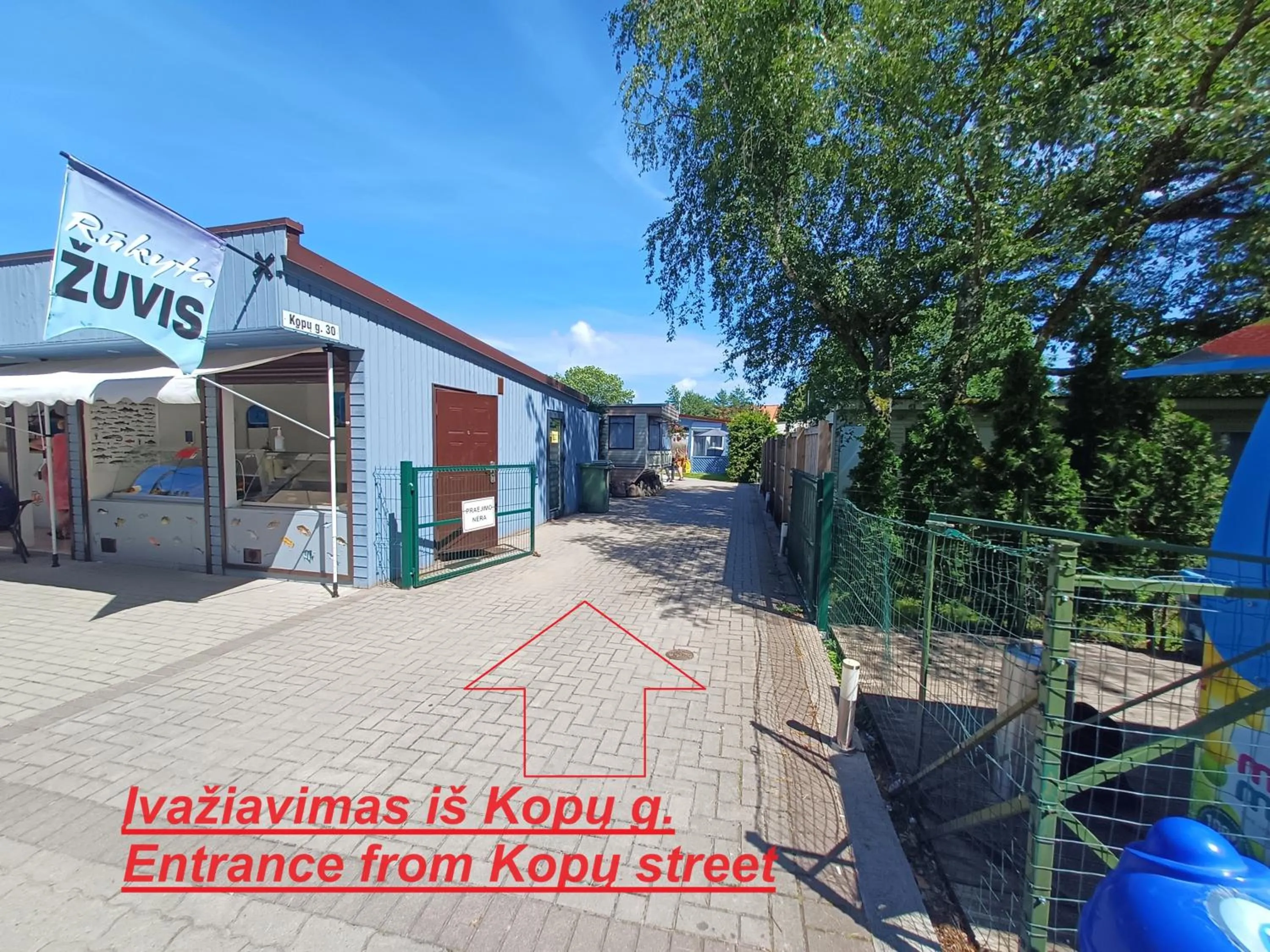 Nameliai Šventojoje Kopų