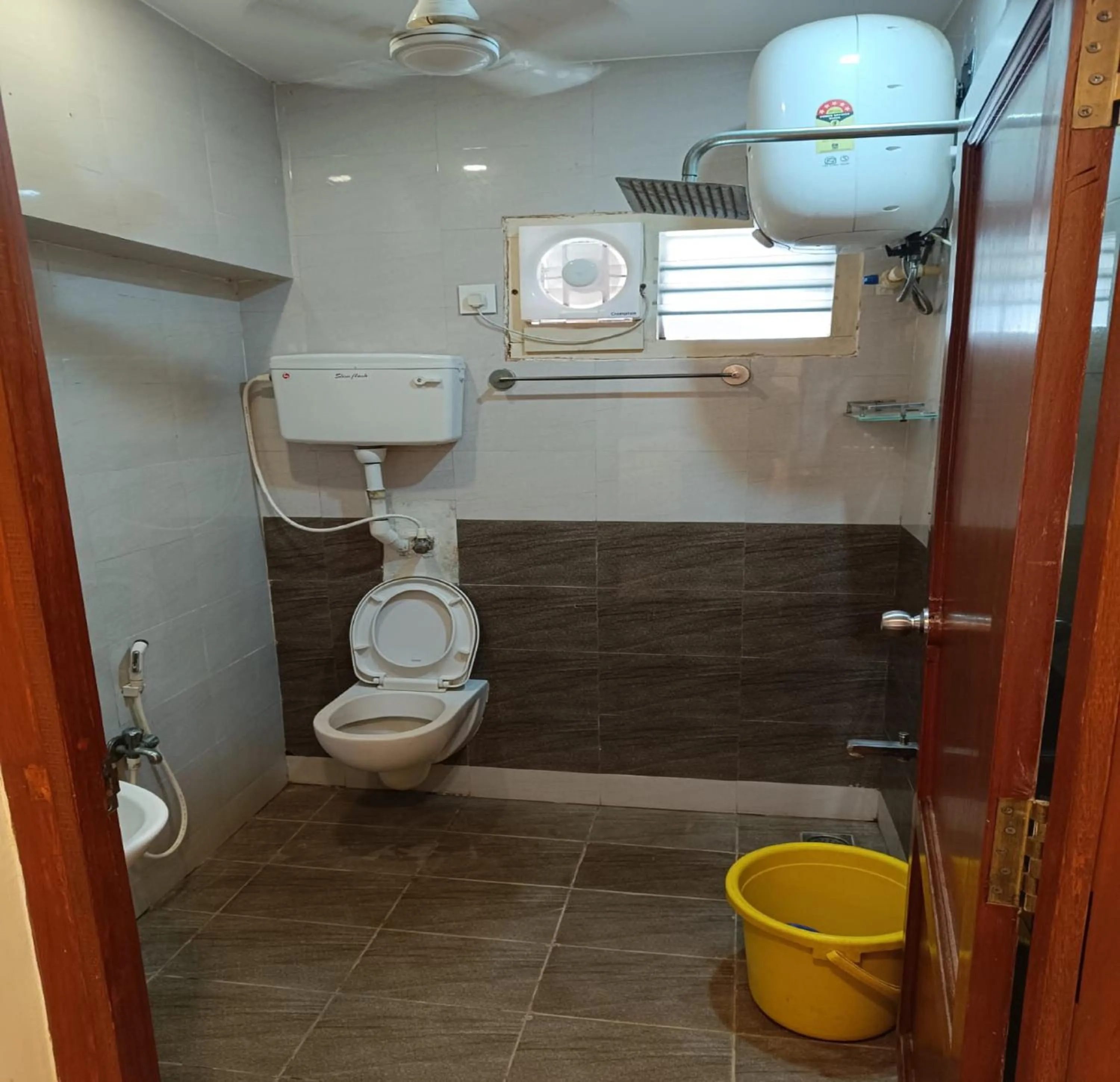 Bathroom in Azhagappa Residency