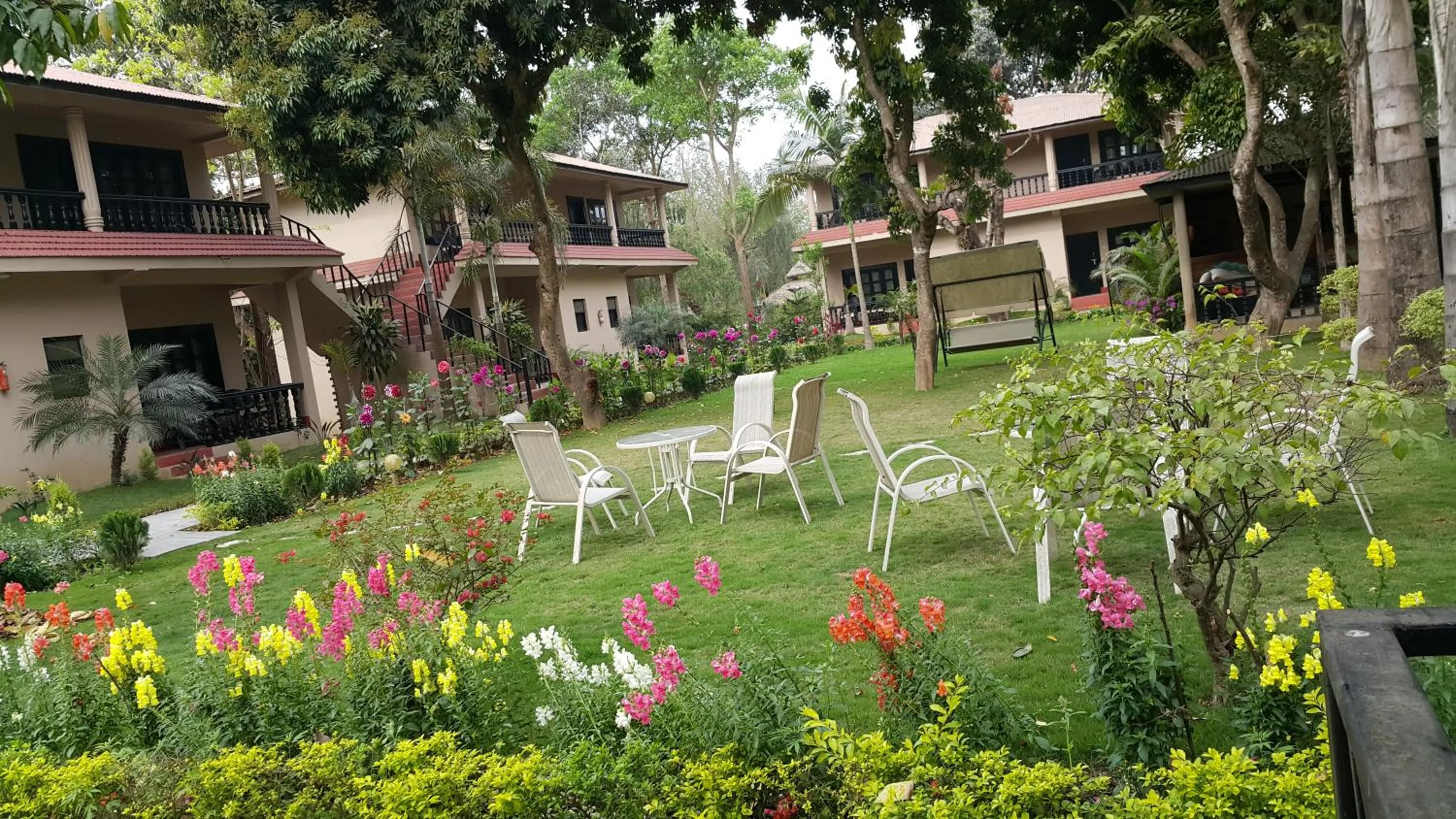 Garden in Hotel Parkland