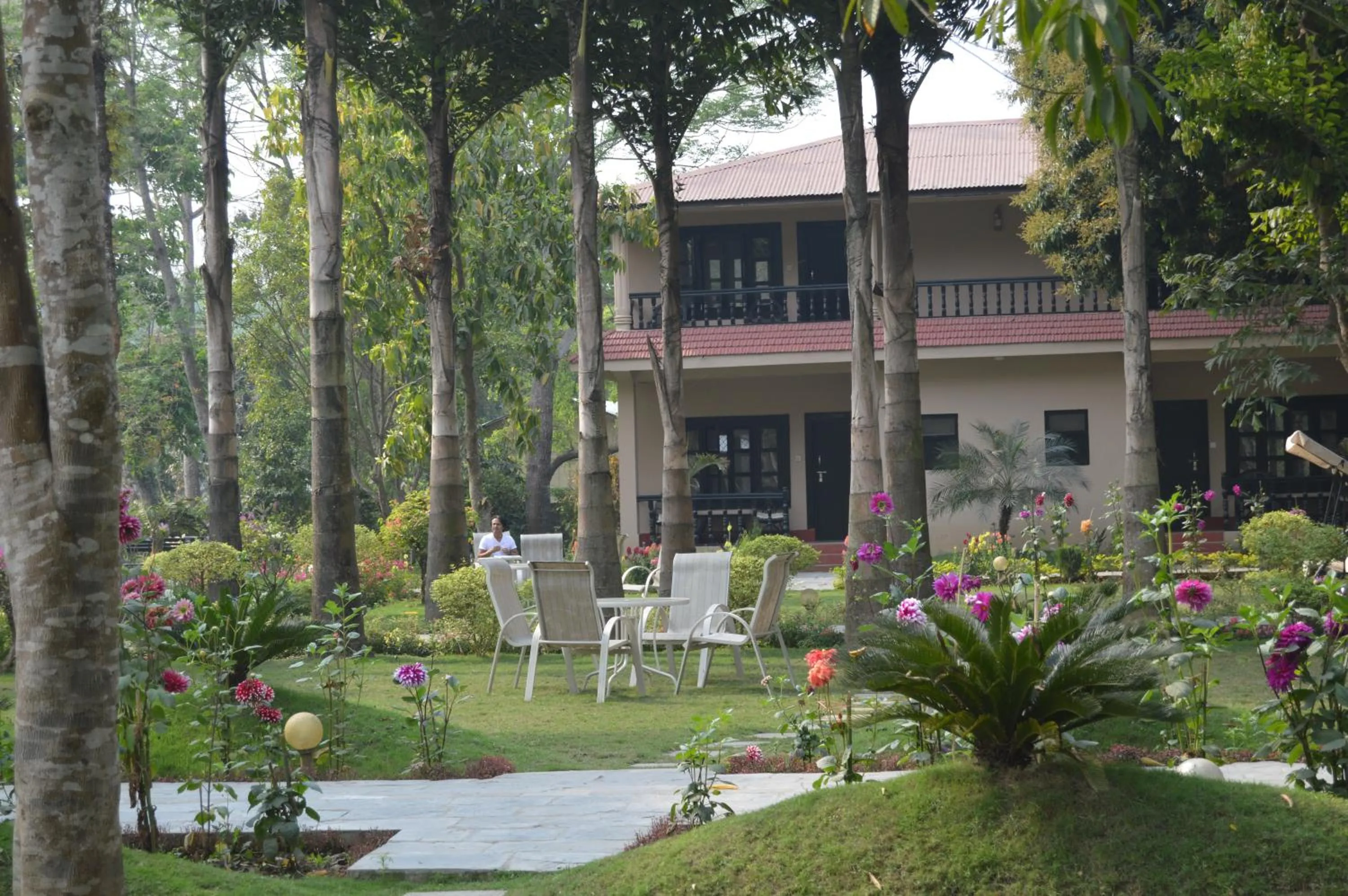 Garden in Hotel Parkland