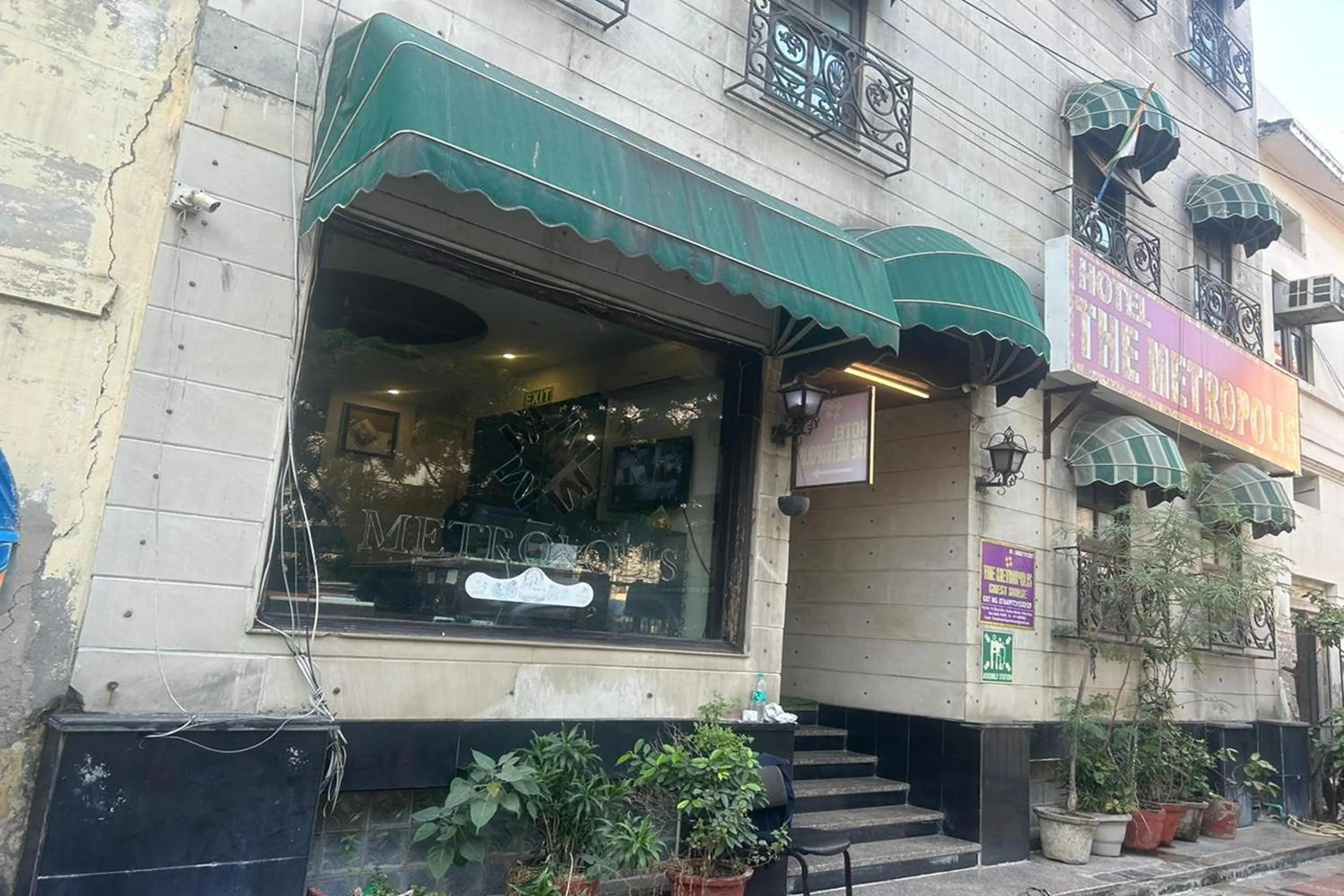 Property building in The Metropolis Guest House Near RK Ashram Metro Station