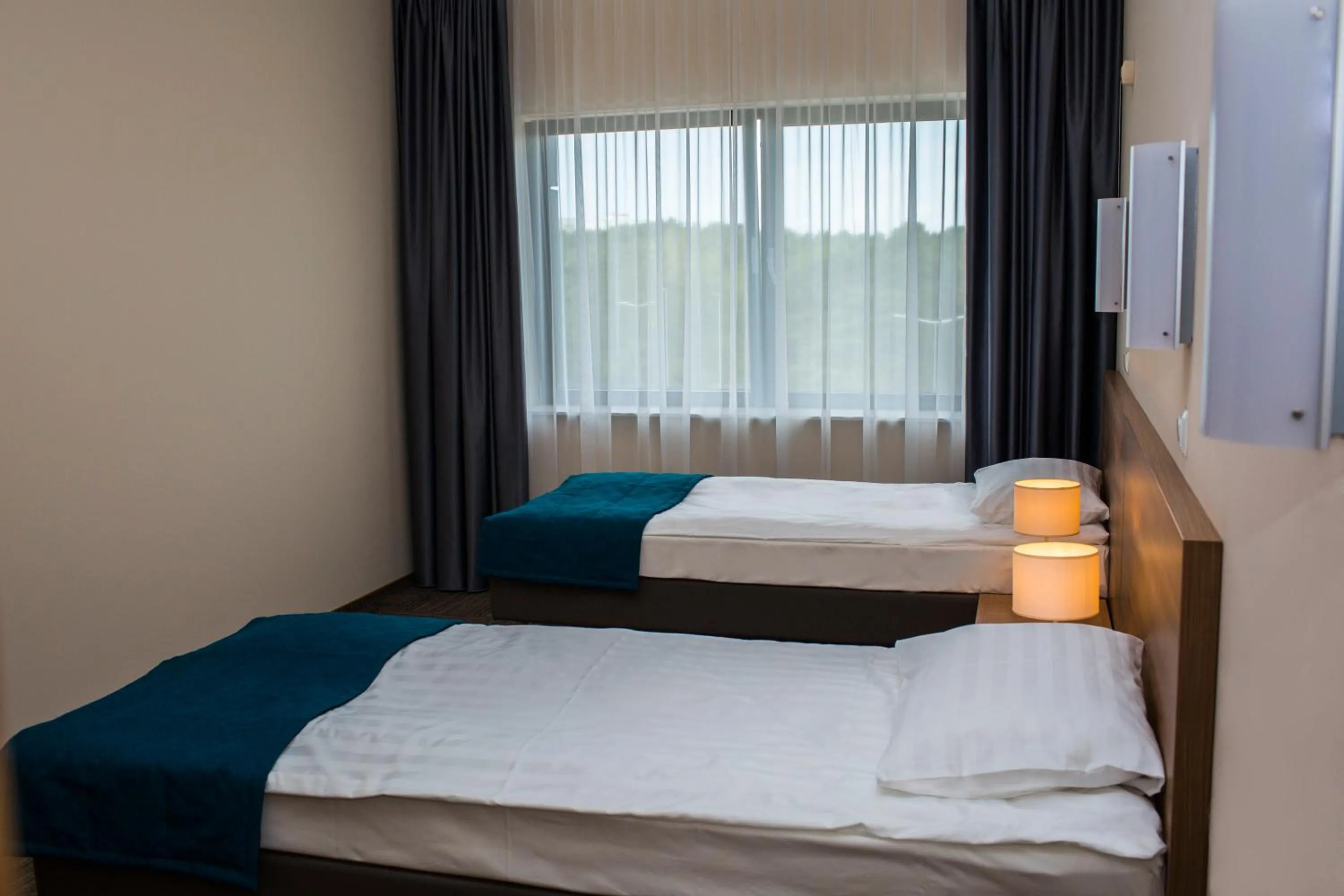 Bed in Hotel Meeting