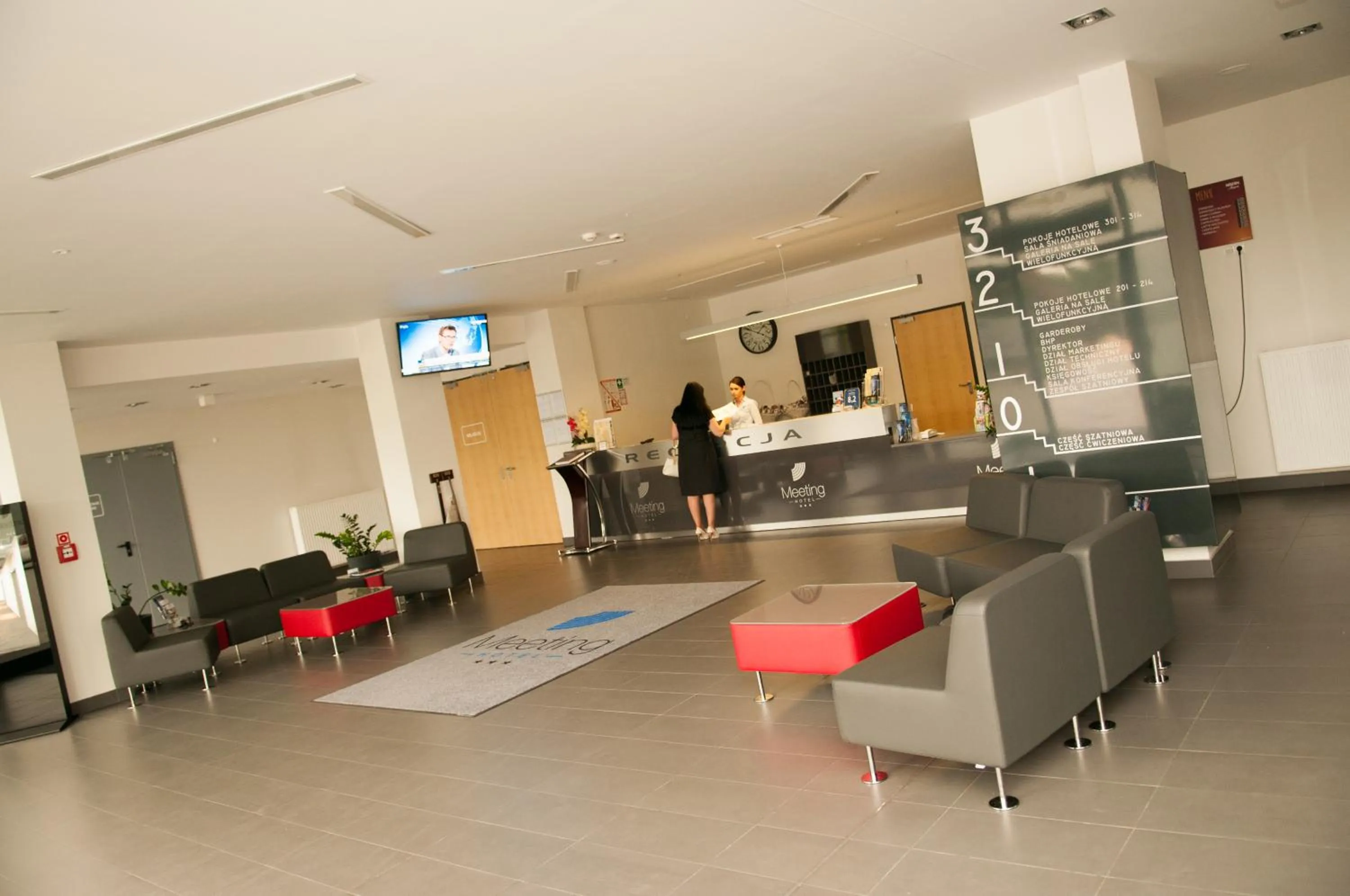 Lobby or reception in Hotel Meeting