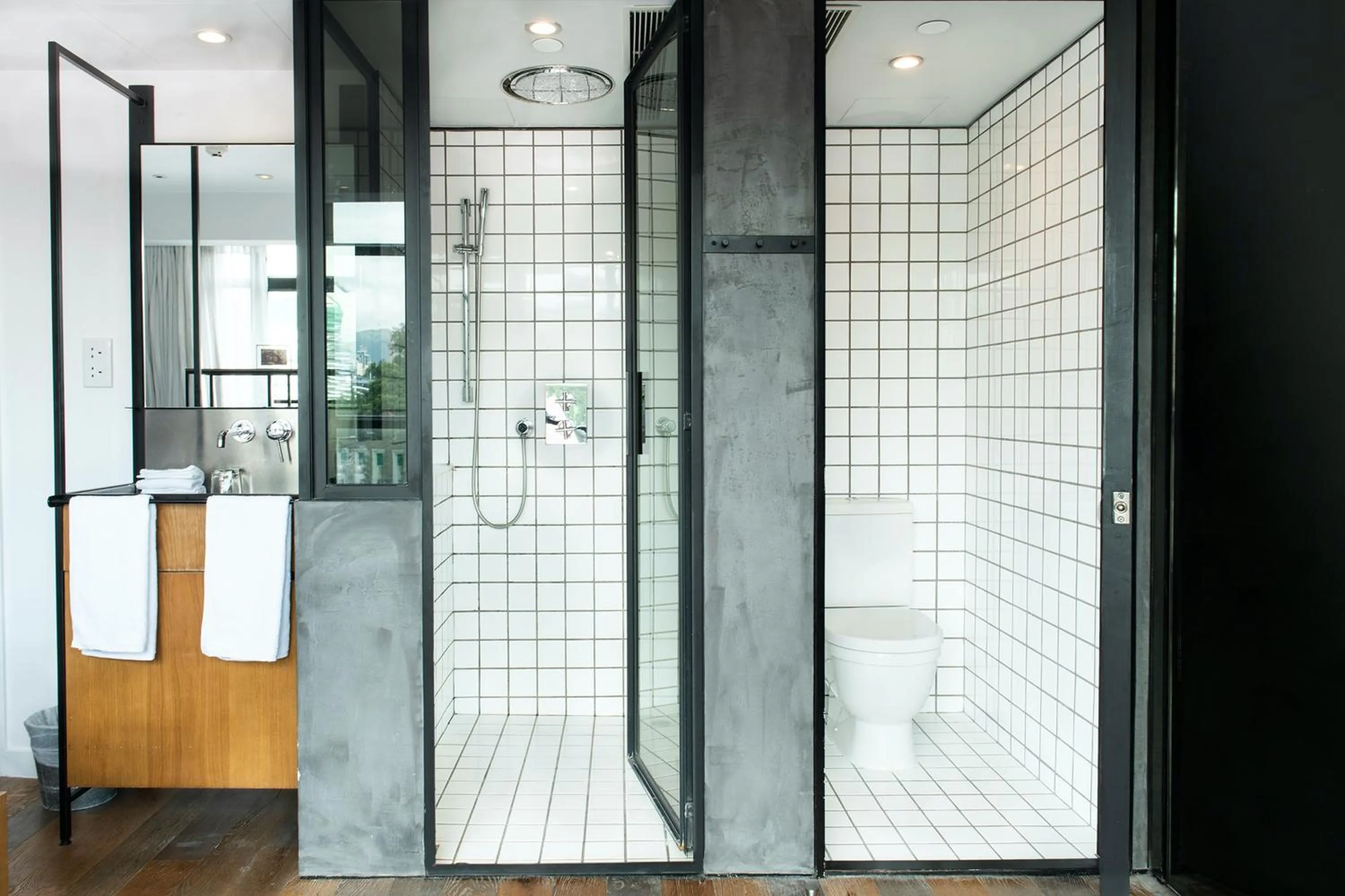 Bathroom, Floor Plan in Residence G Hong Kong - by Hotel G