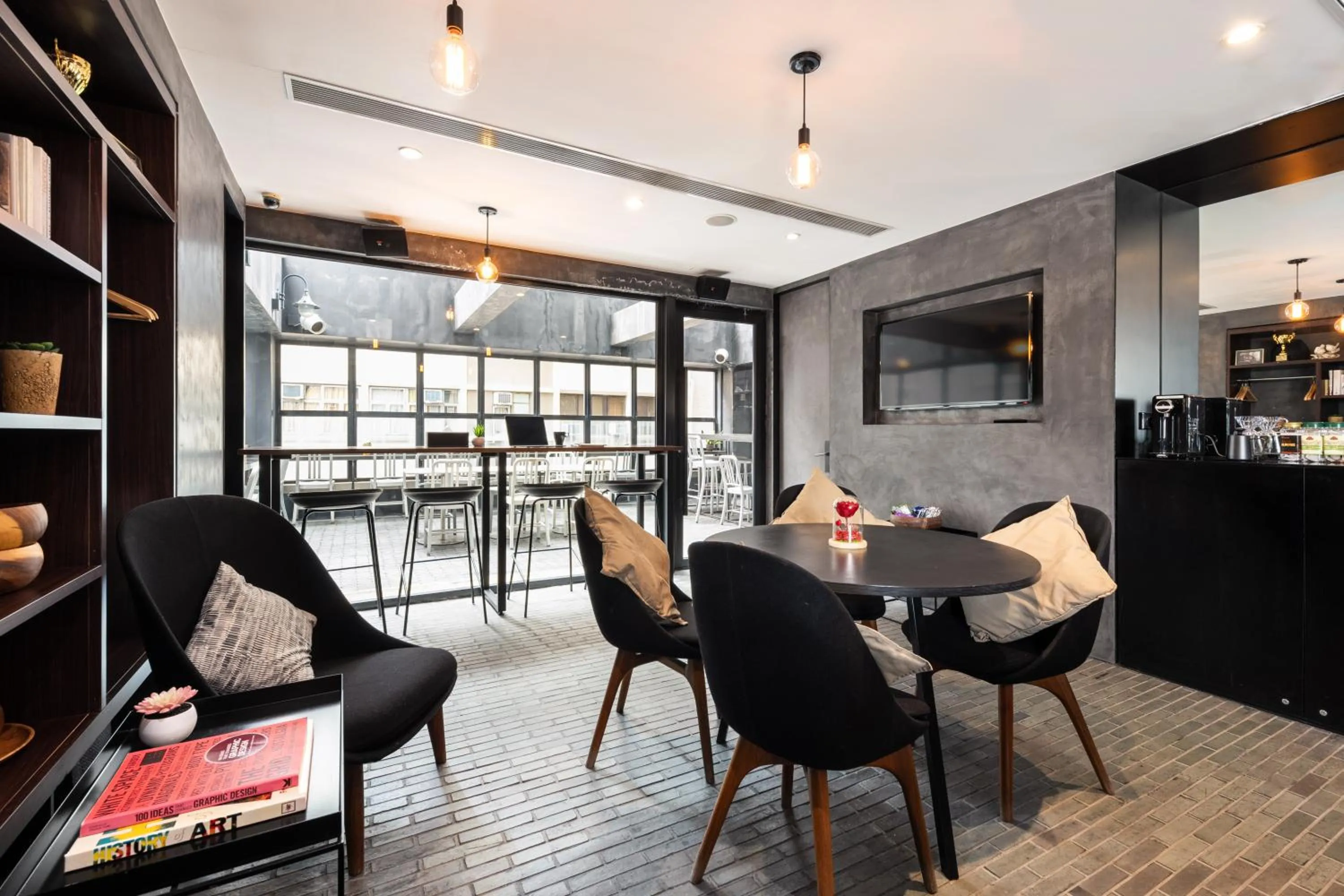 Living room in Residence G Hong Kong - by Hotel G