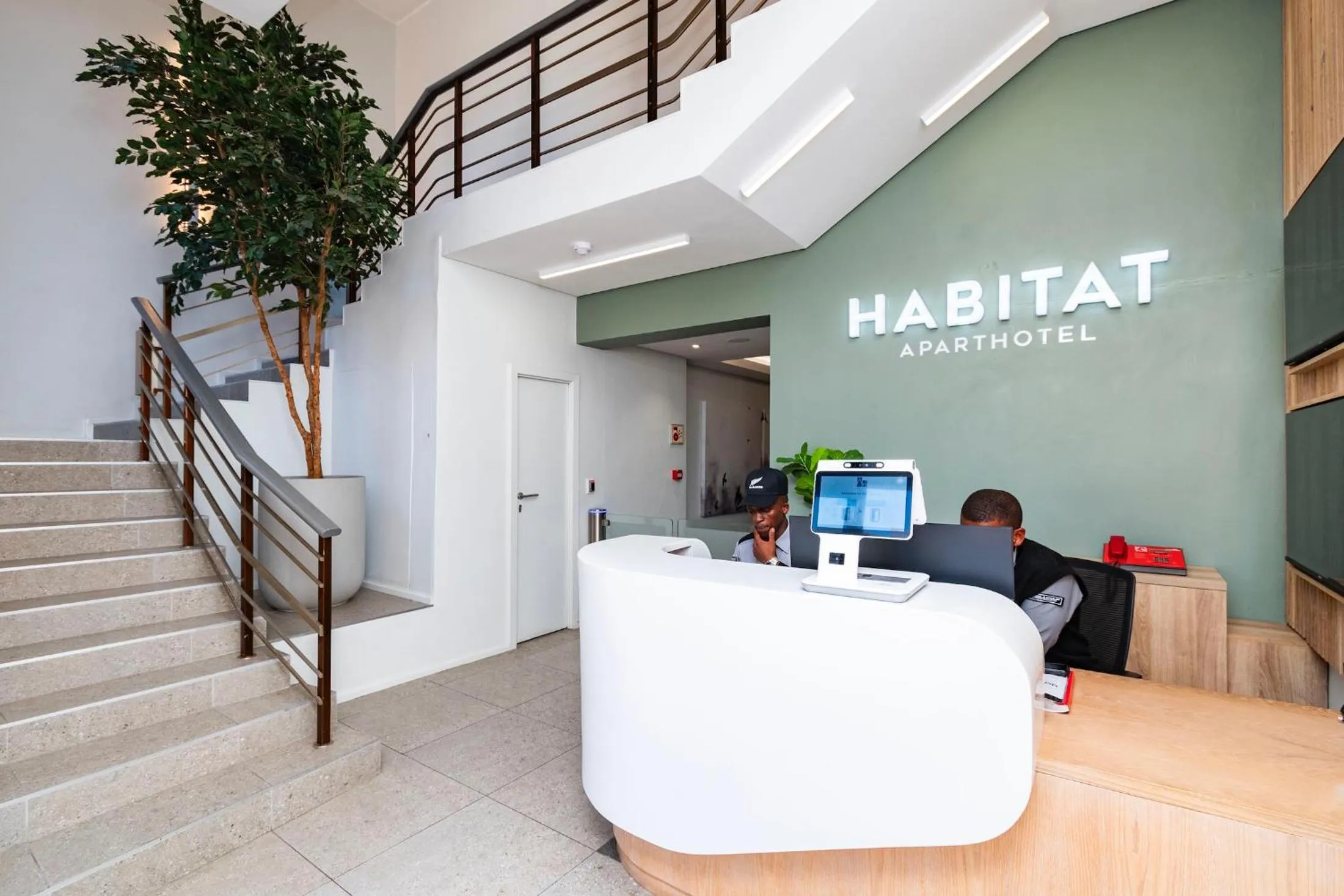 Lobby or reception in Habitat Aparthotel by Totalstay