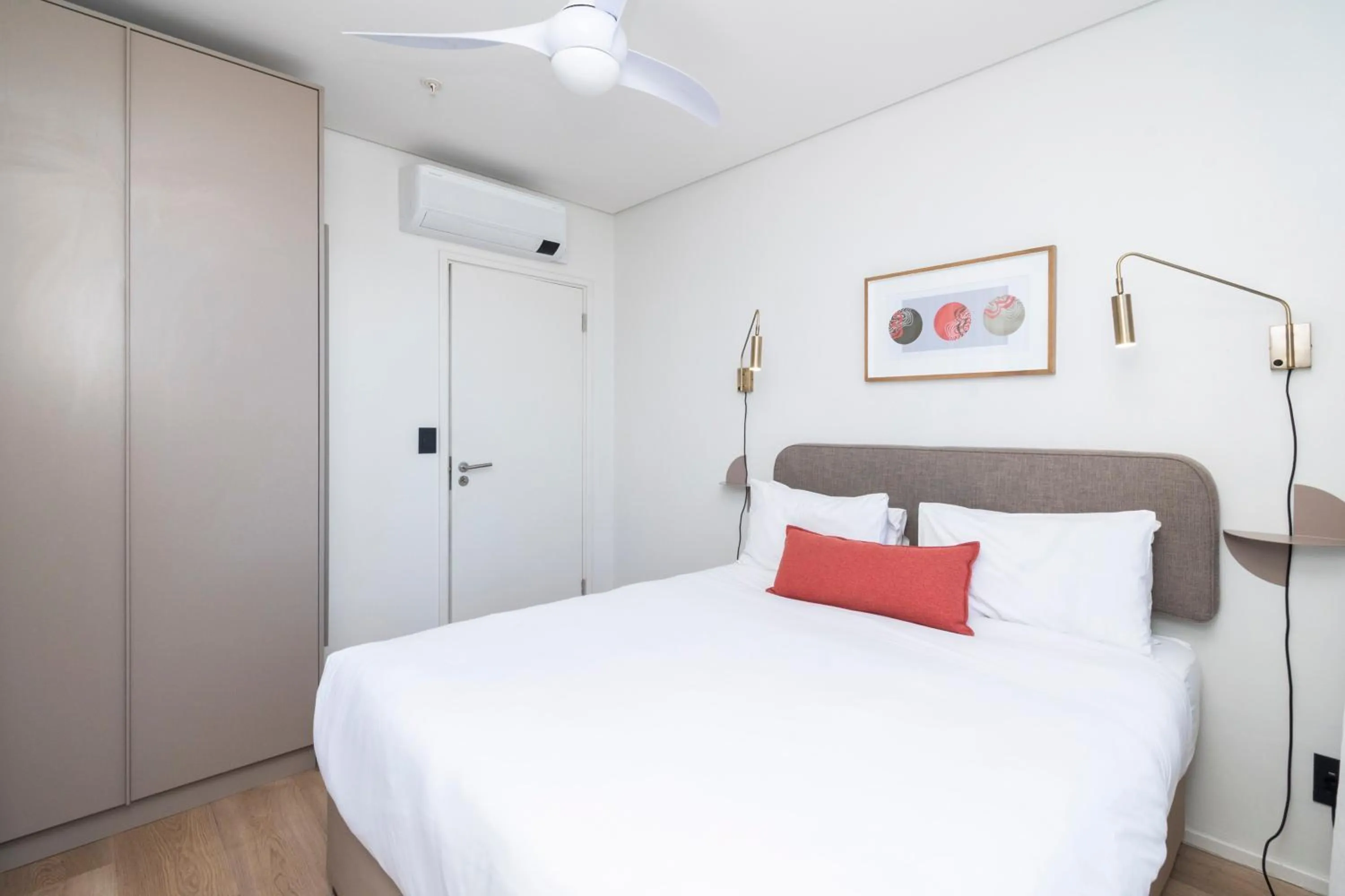 Bedroom, Bed in Habitat Aparthotel by Totalstay