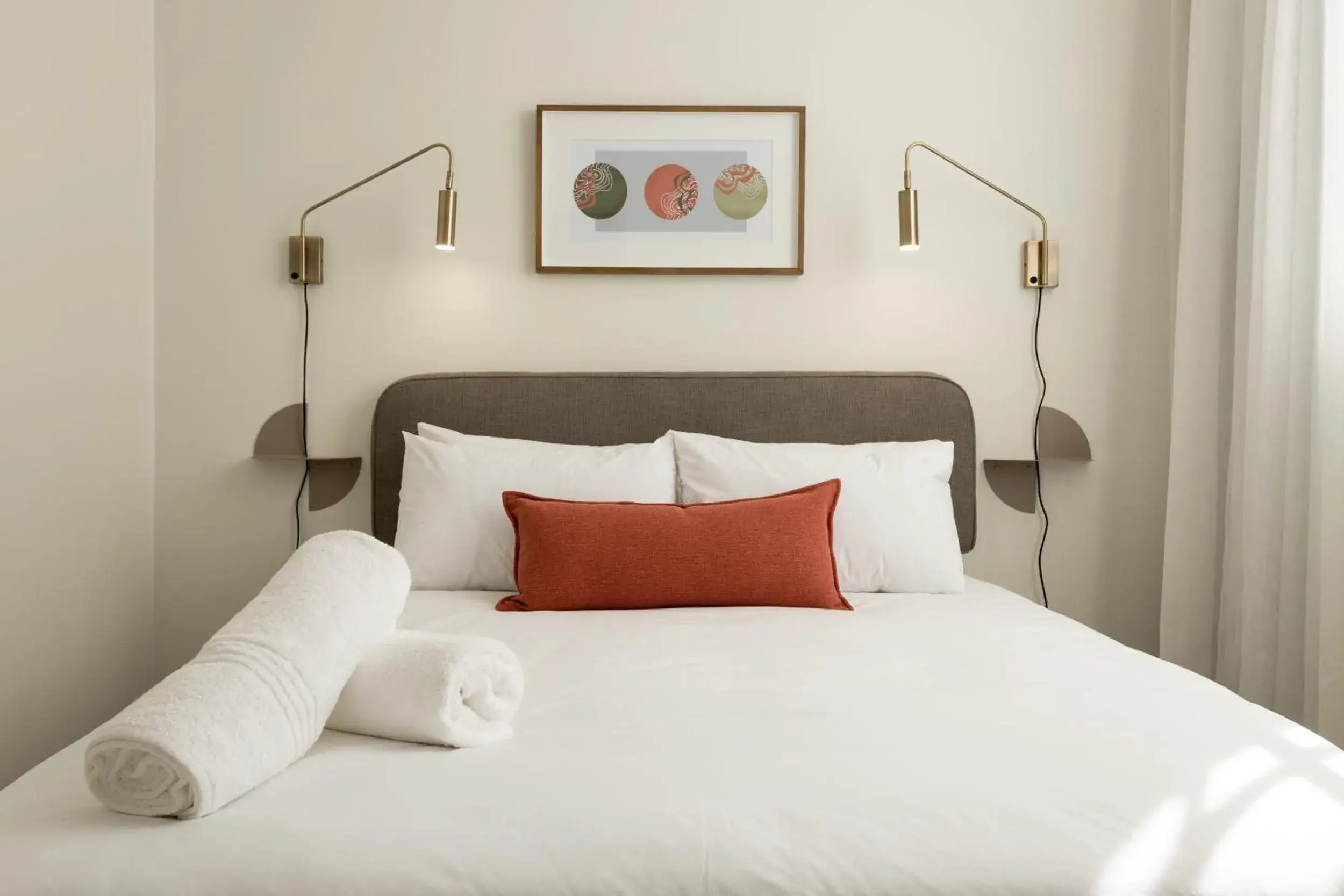 Bedroom, Bed in Habitat Aparthotel by Totalstay Bedroom, Bed in Habitat Aparthotel by Totalstay