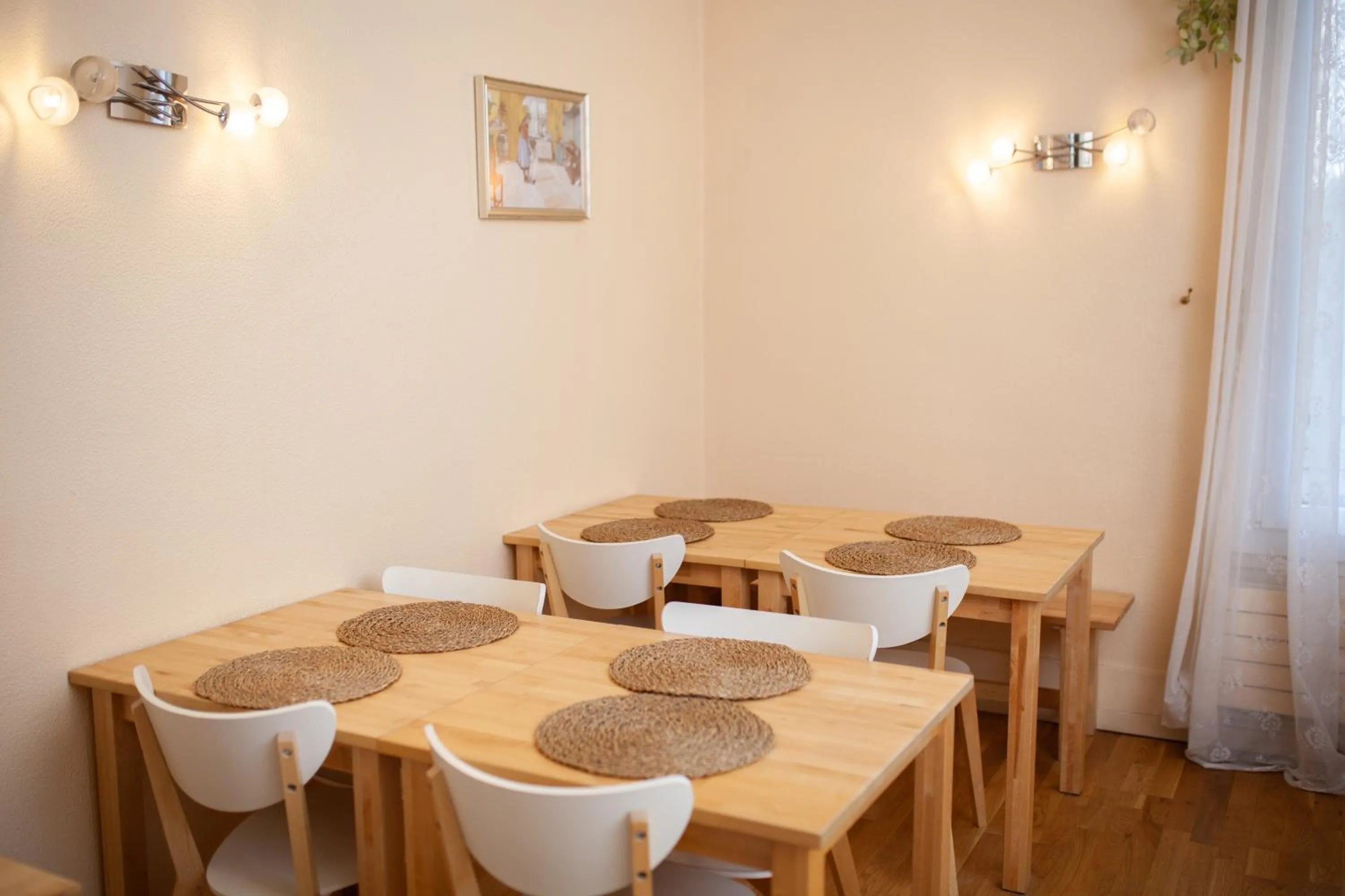 Garden view in Hôtel du Parc