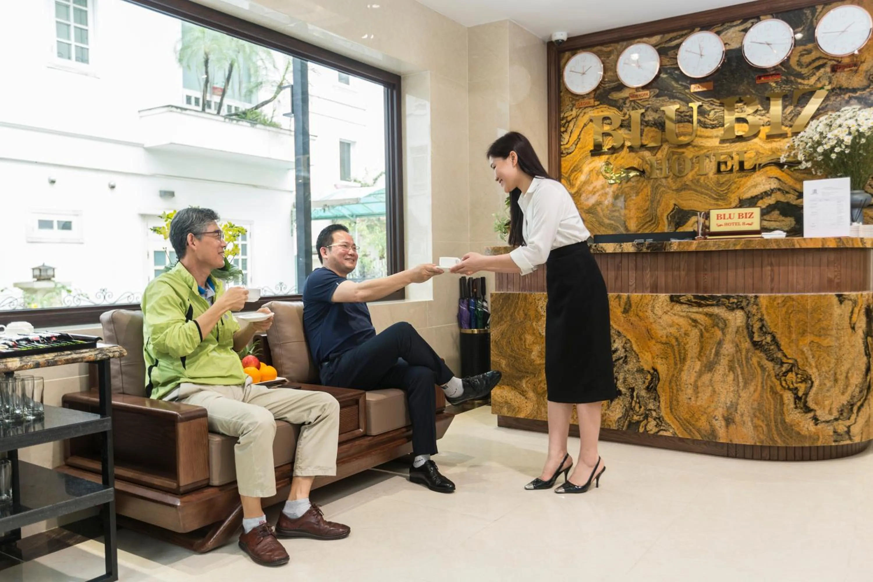 Staff in Blubiz Hotel 8