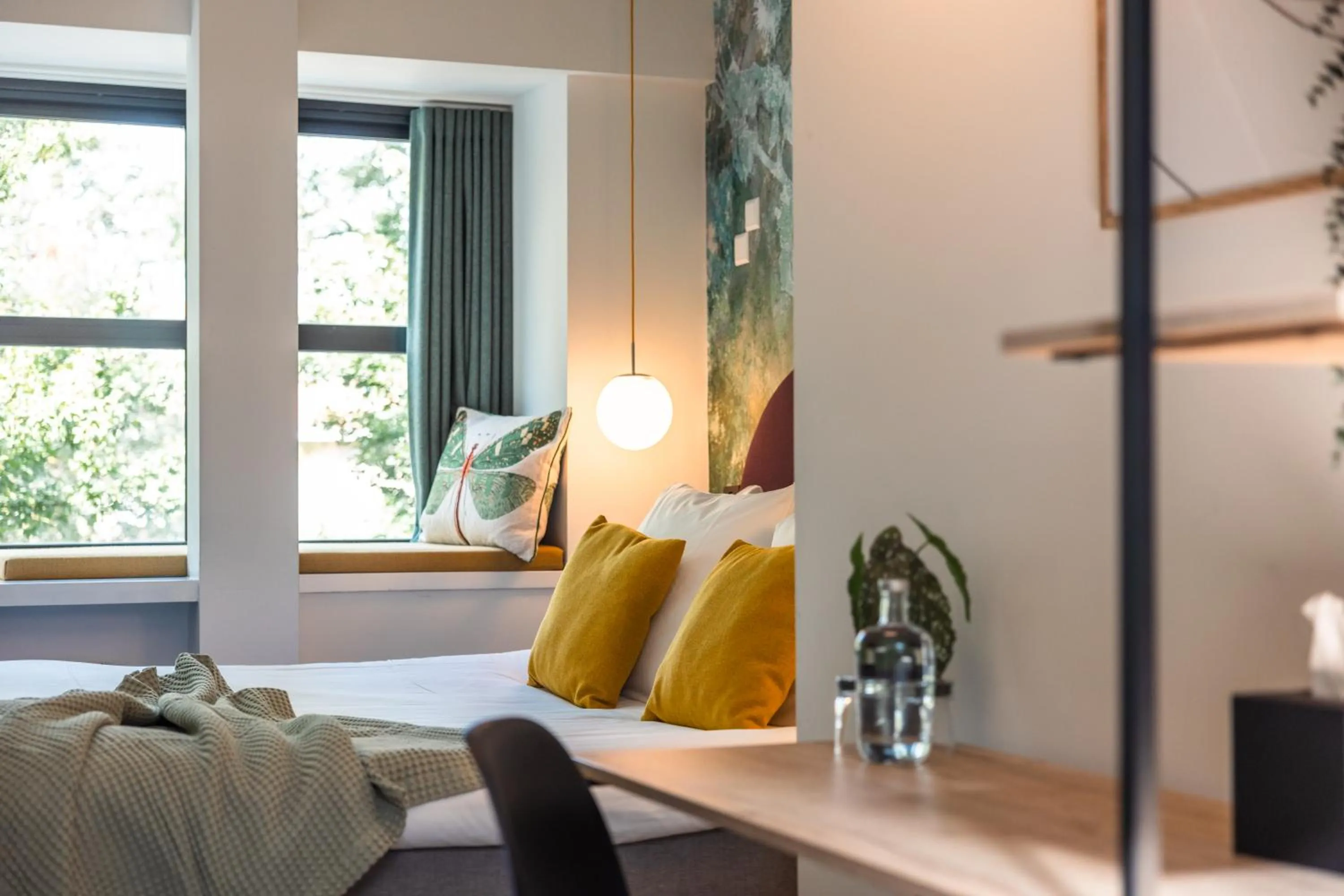 Bed in Badhuis Hotel