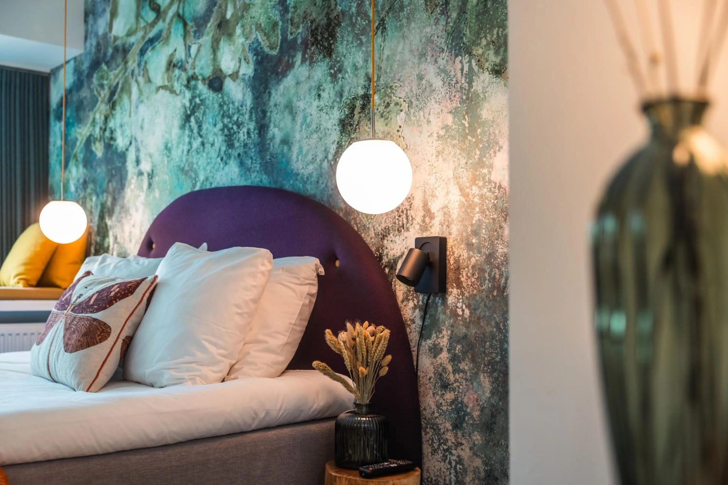 Bed in Badhuis Hotel