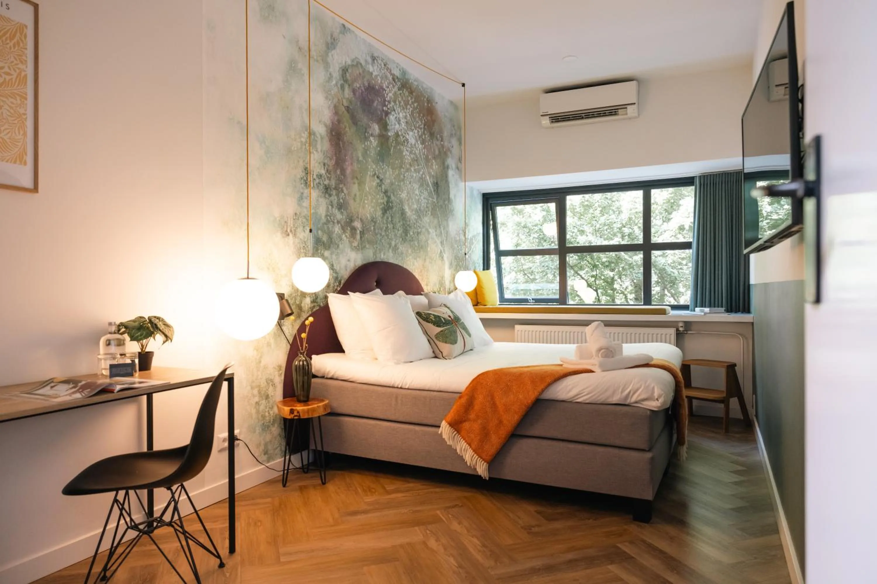 Bed in Badhuis Hotel