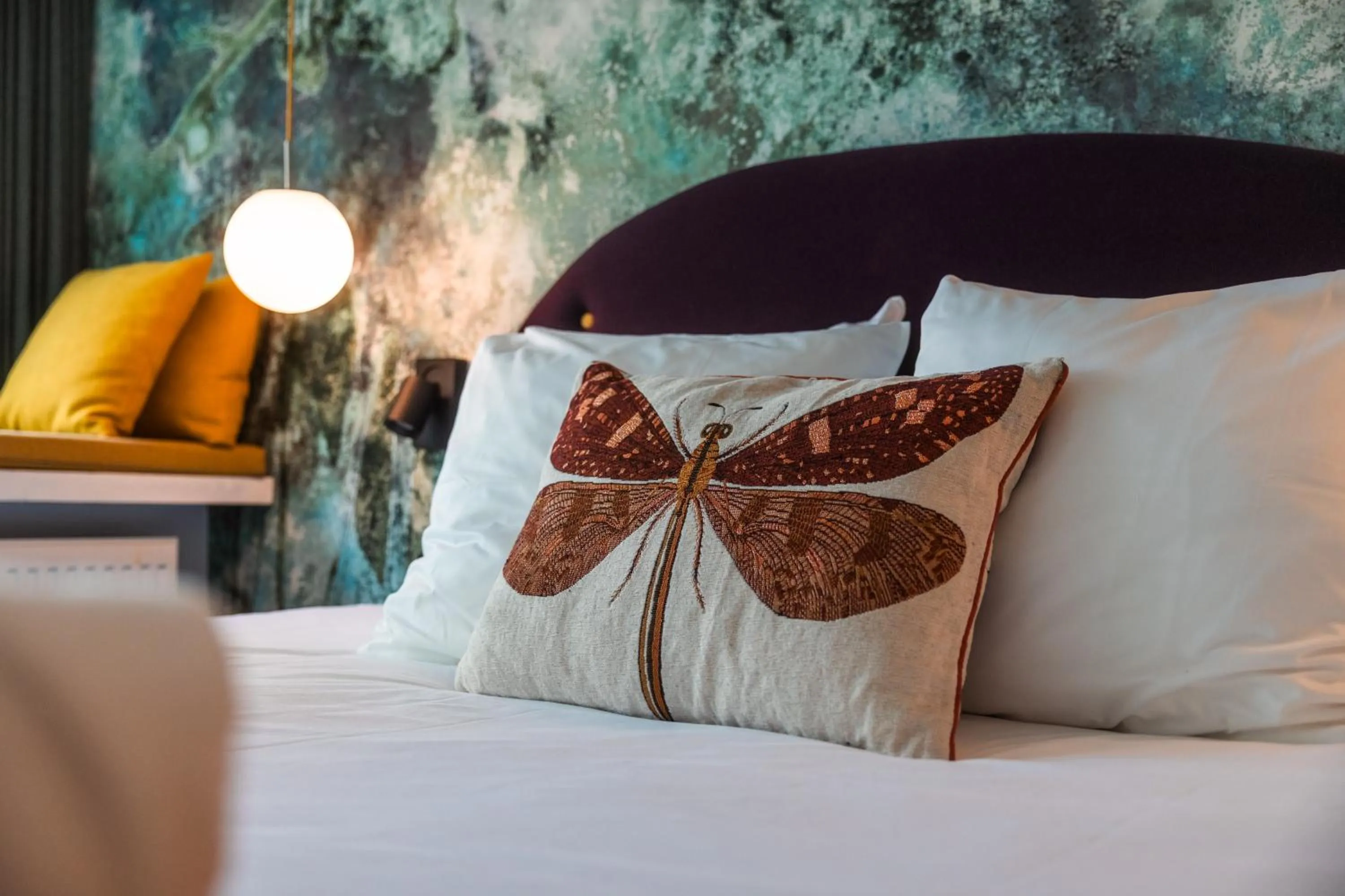 Bed in Badhuis Hotel