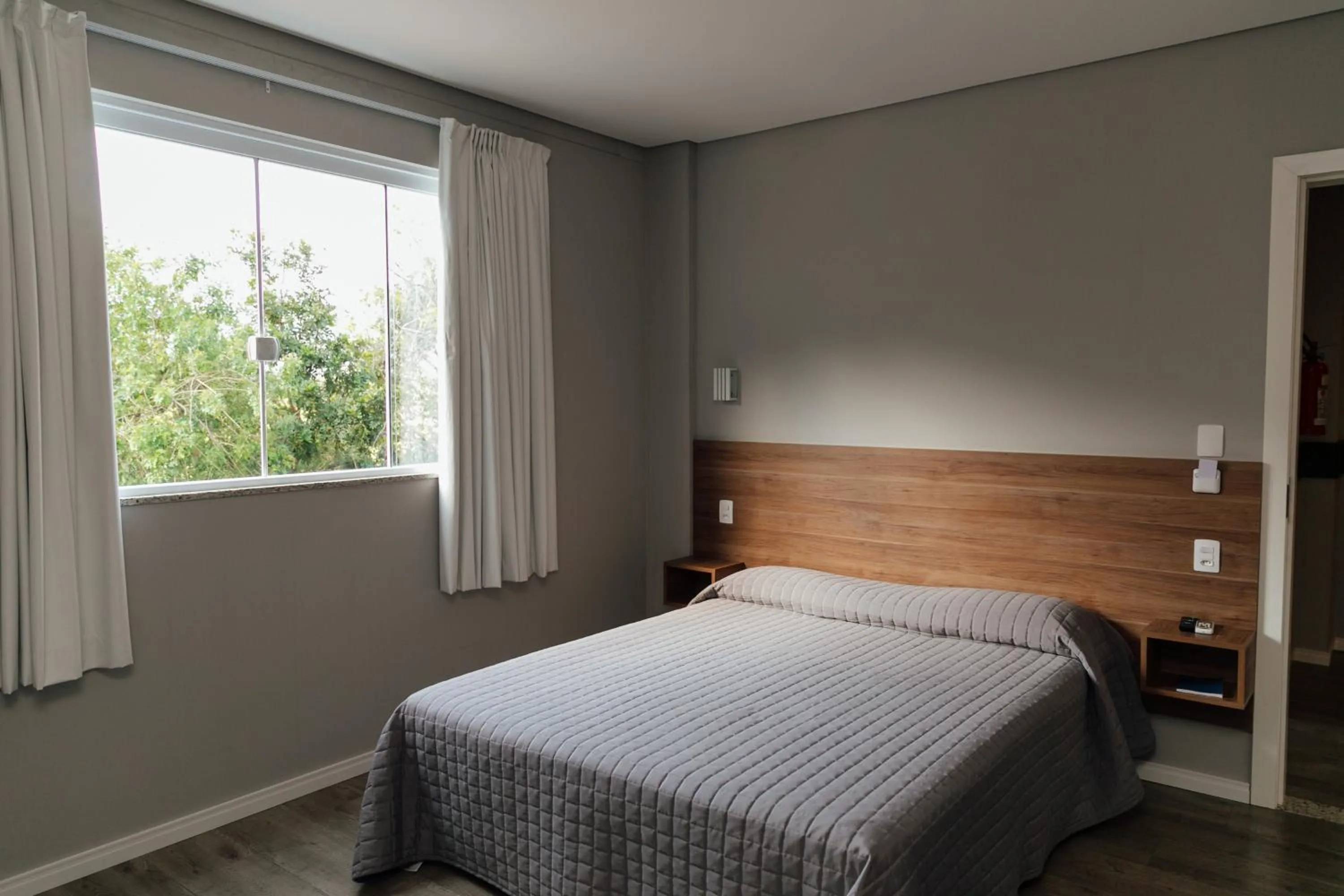 Bed in Hotel Bergozza