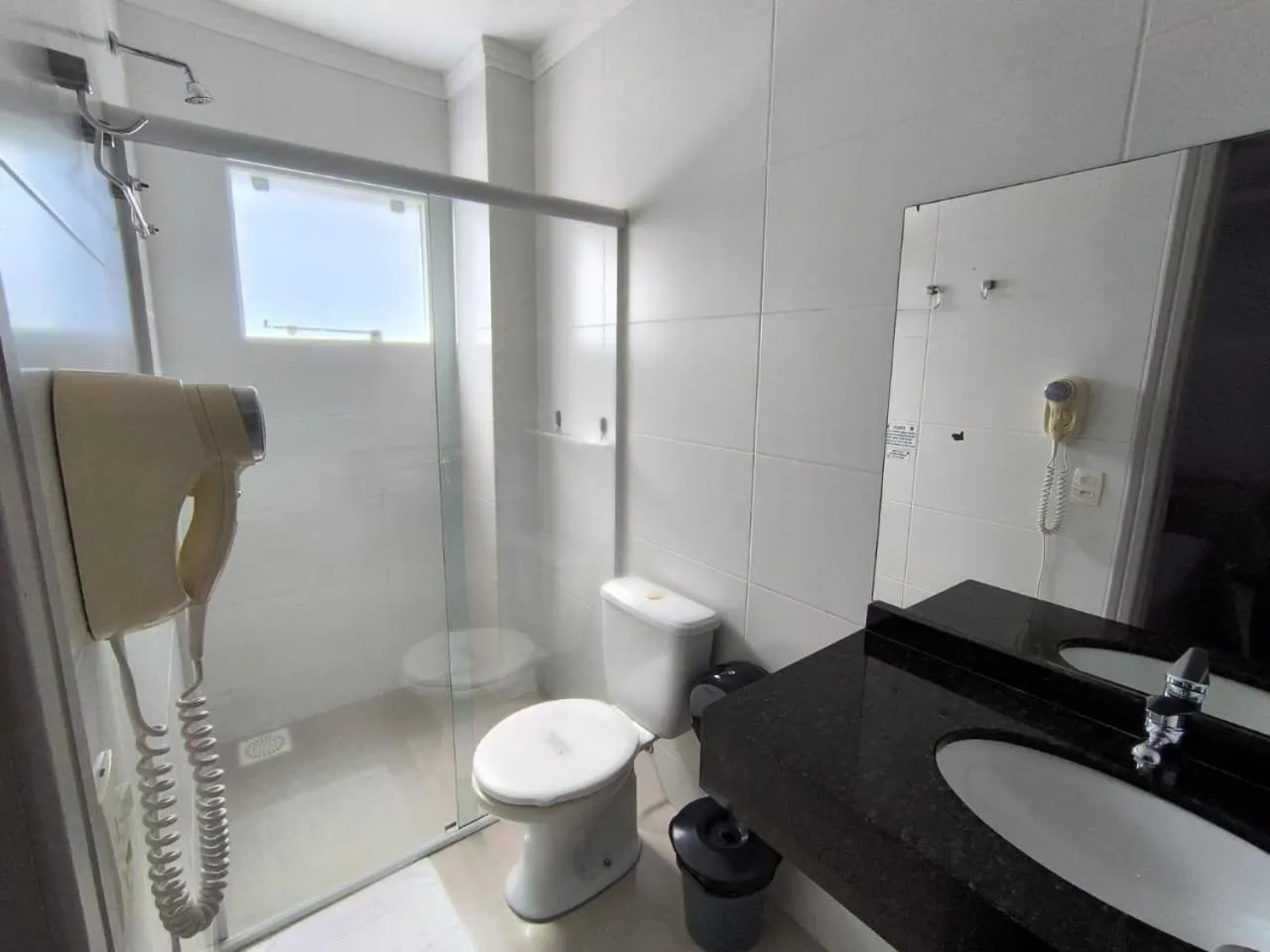 Bathroom in Hotel Bergozza